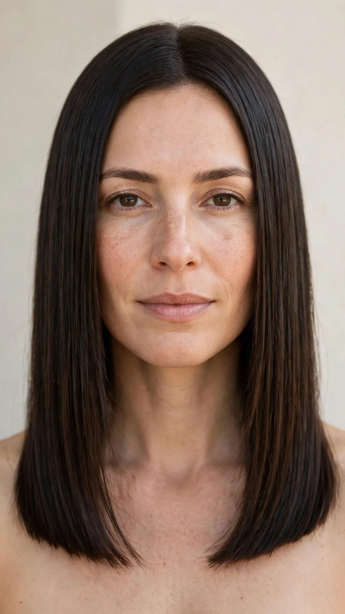 The Blunt Shoulder-Length Lob
