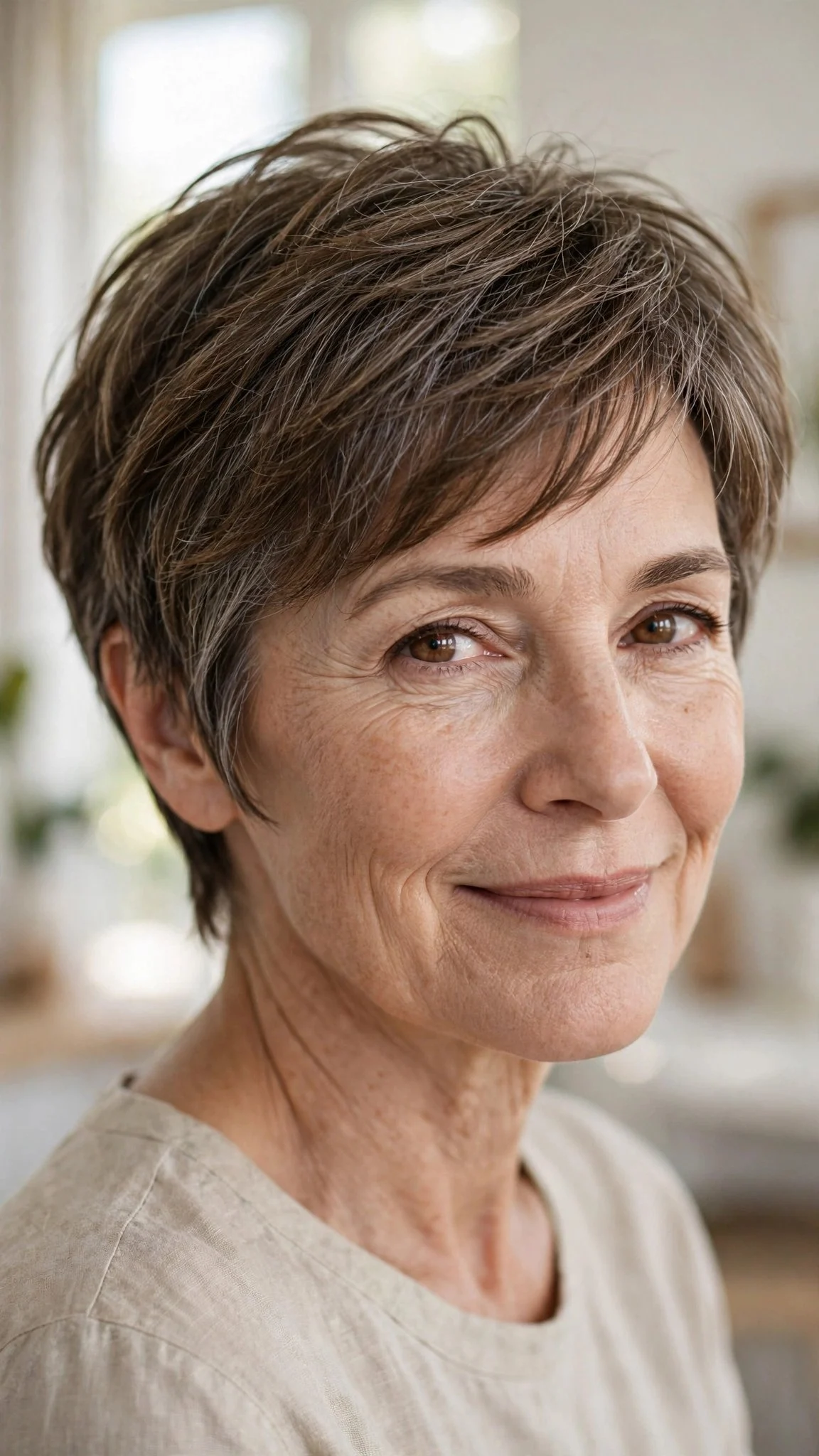 The Softly Layered Pixie