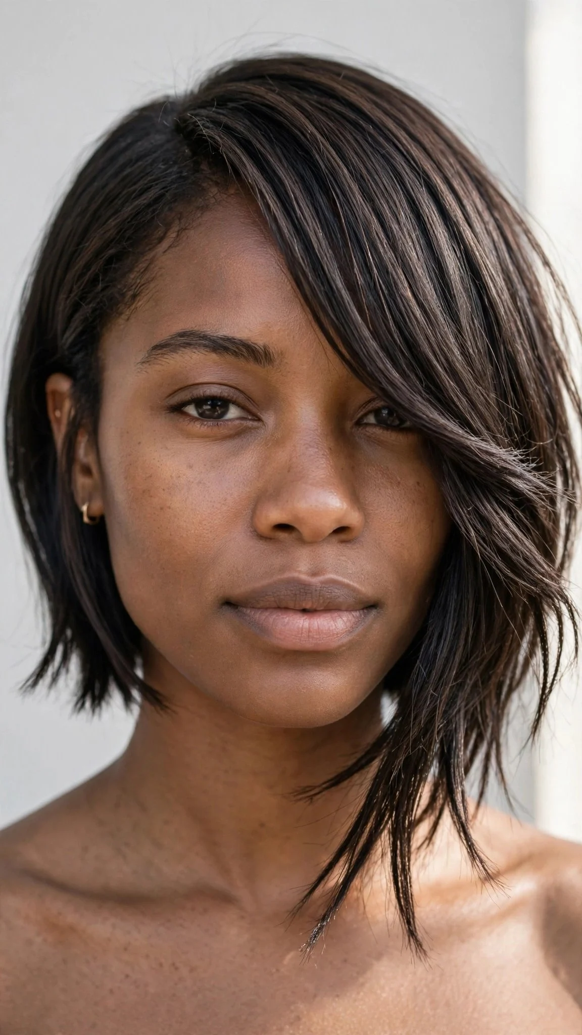 Asymmetrical Long Bob