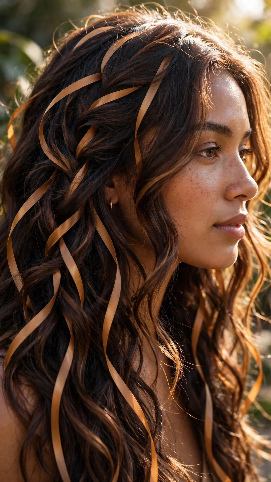 Soft Caramel Ribbons