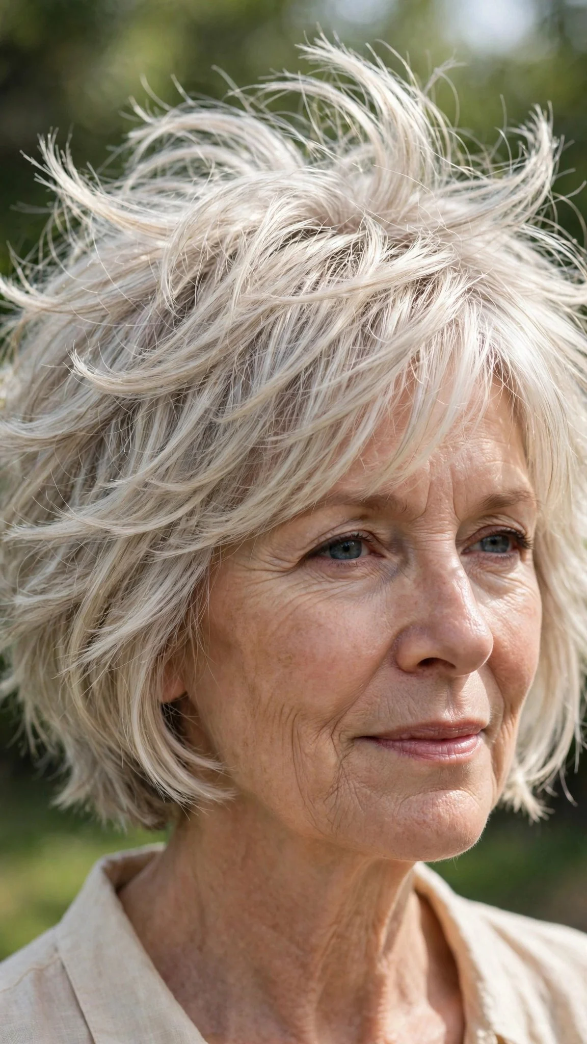 Feathered Choppy Bob