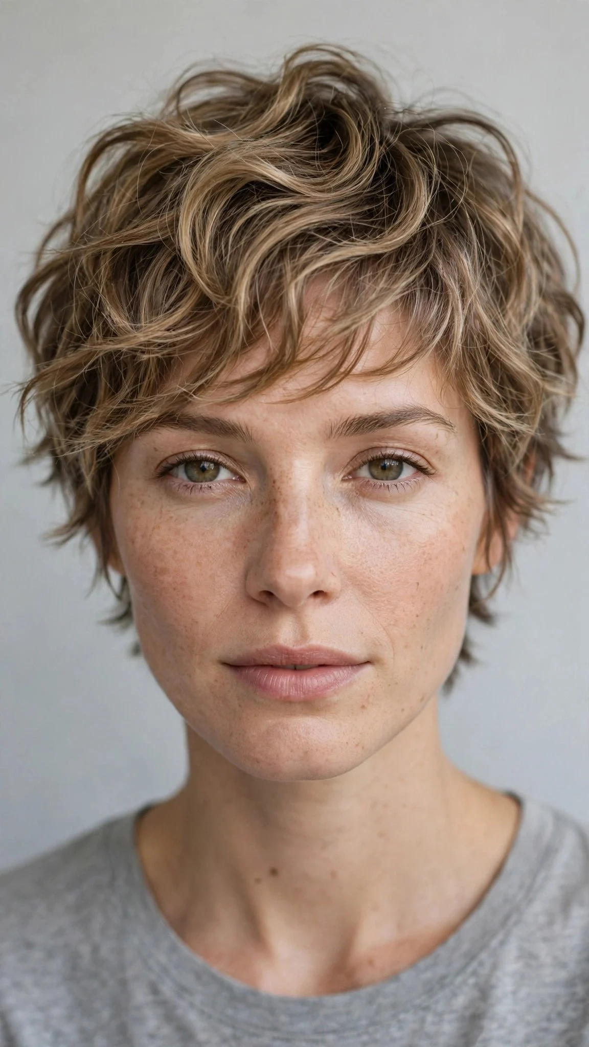 The Tousled Wave Pixie