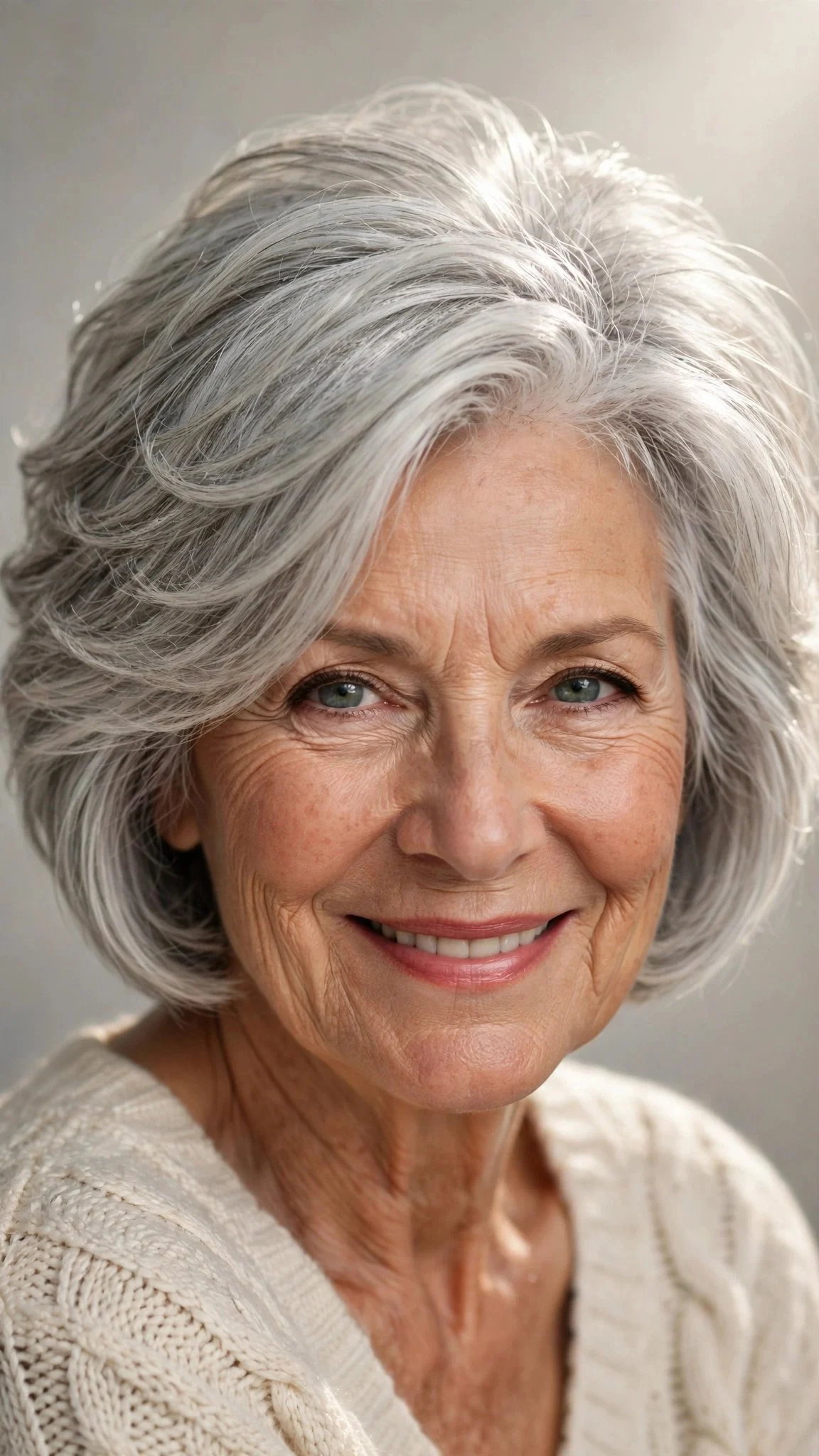 Layered Silver Bob