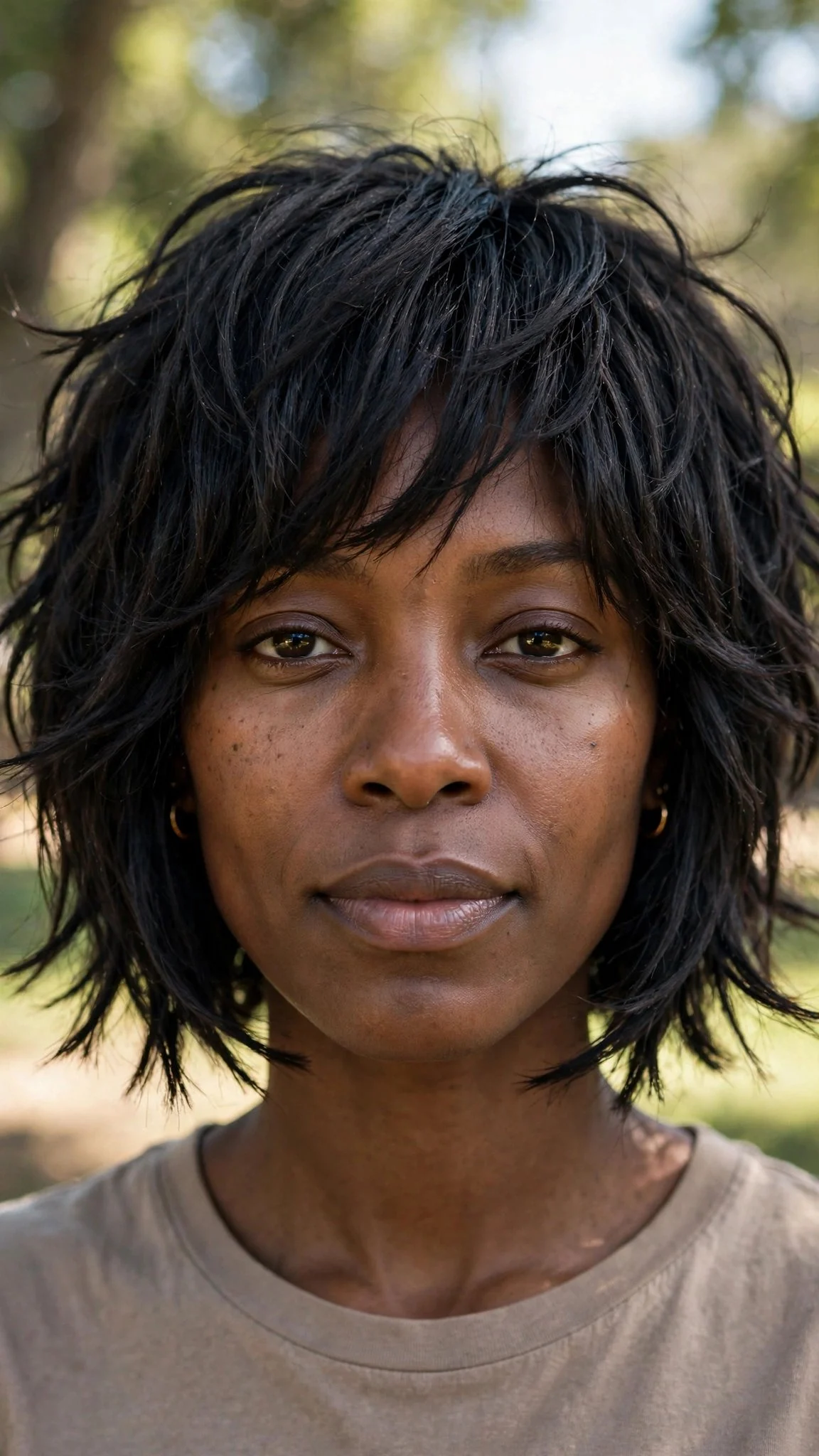 Textured Chin-Length Chop