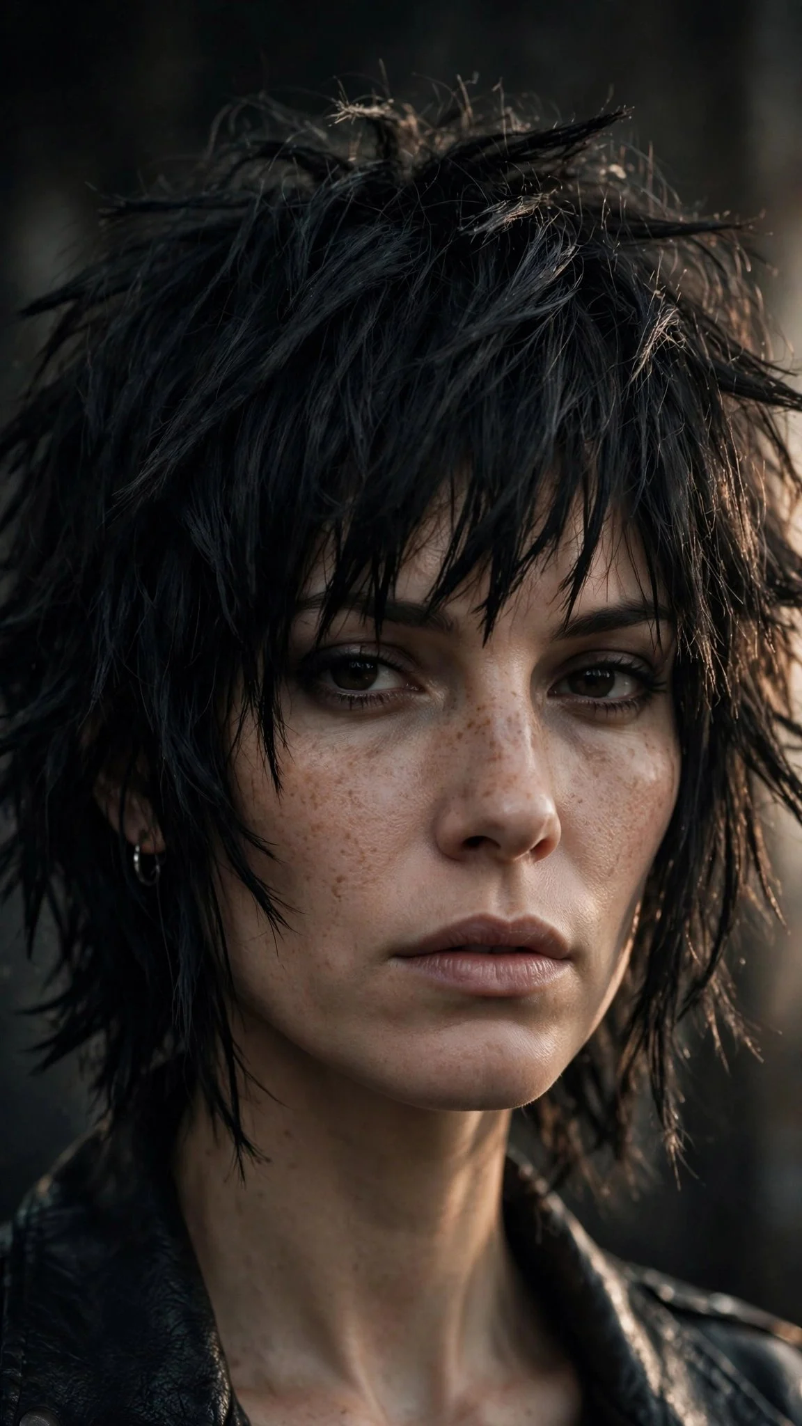 Choppy Layered Shag Bob