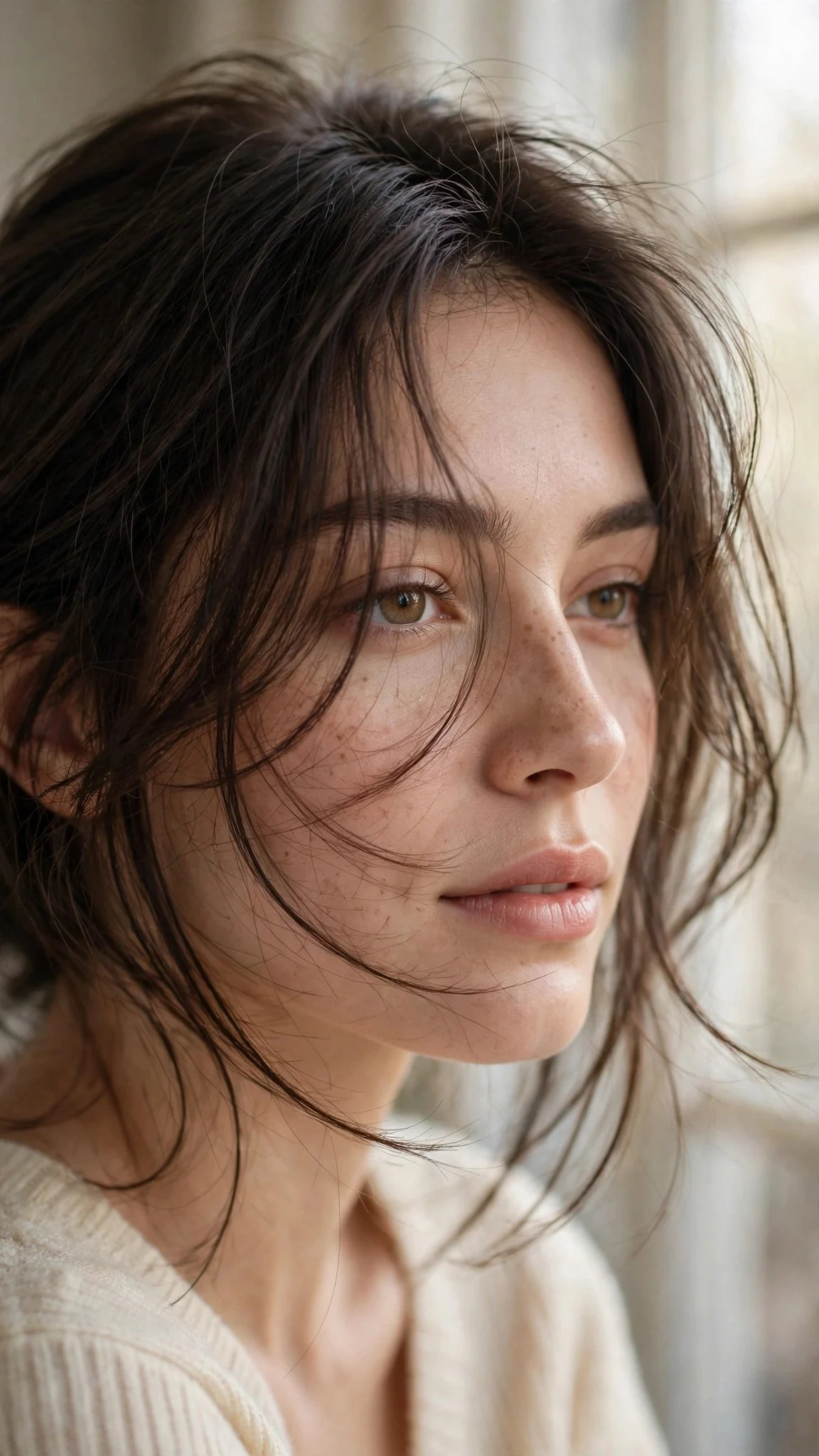 Wispy Cheekbone Layers