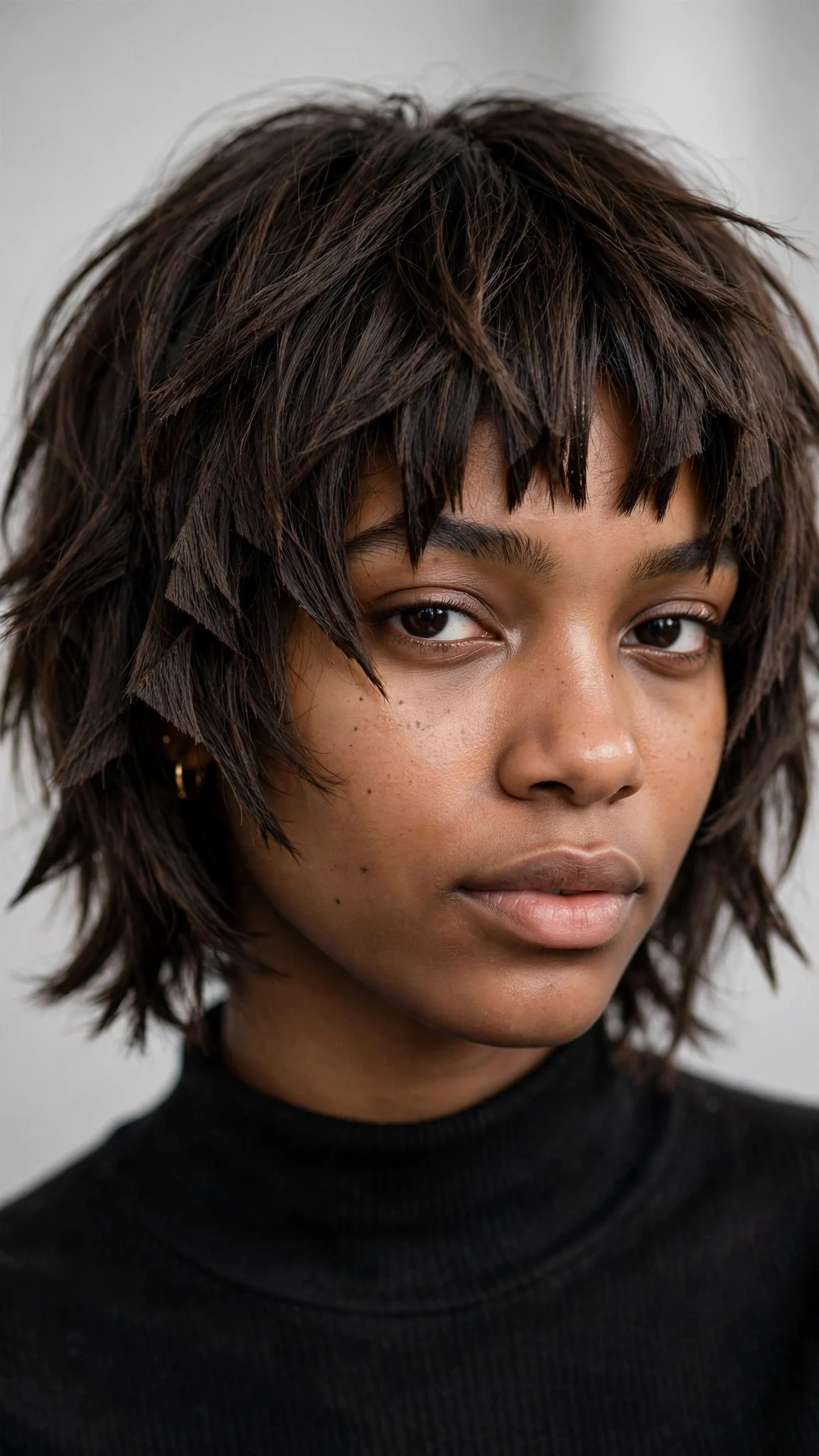 Bold Piecey Fringe Cut