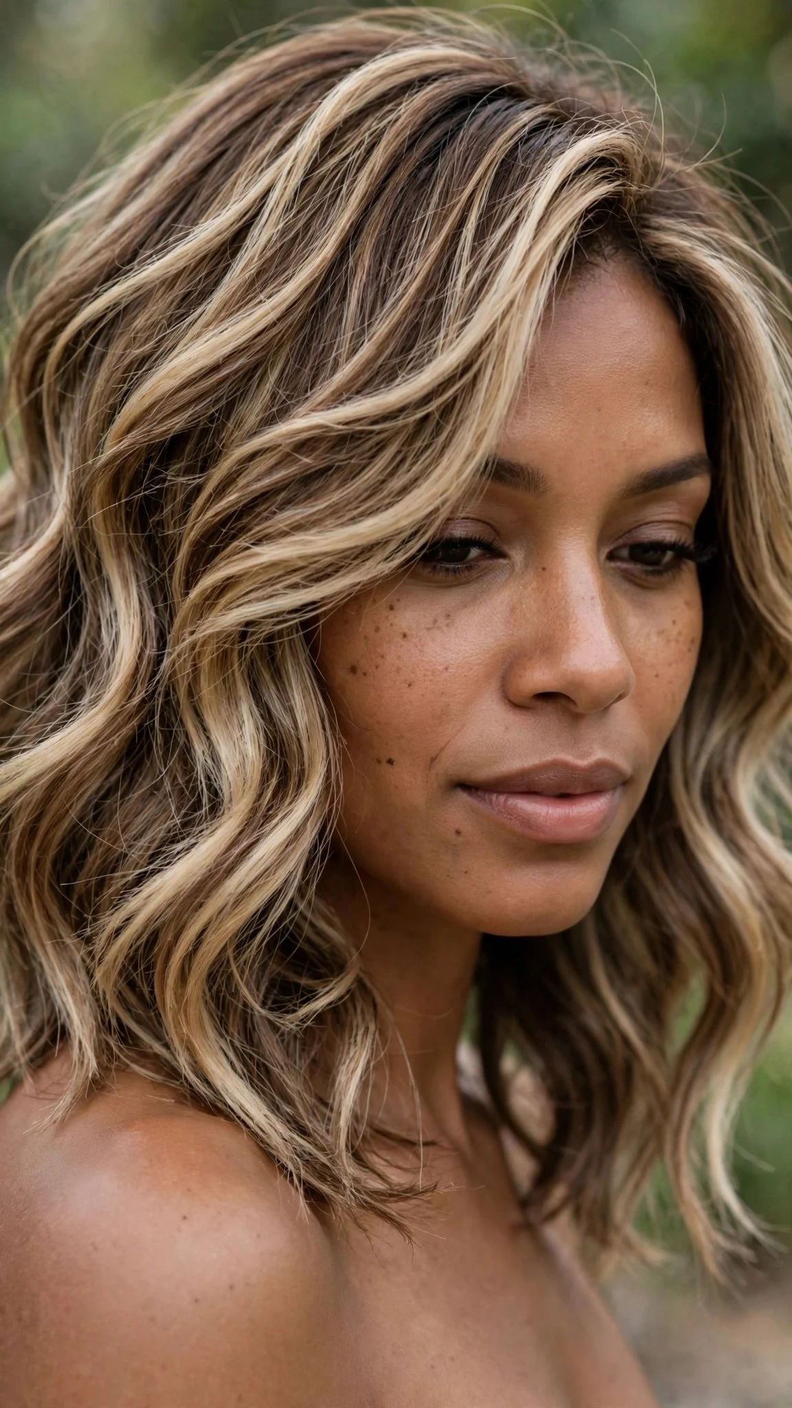 Bronde Layered Lob