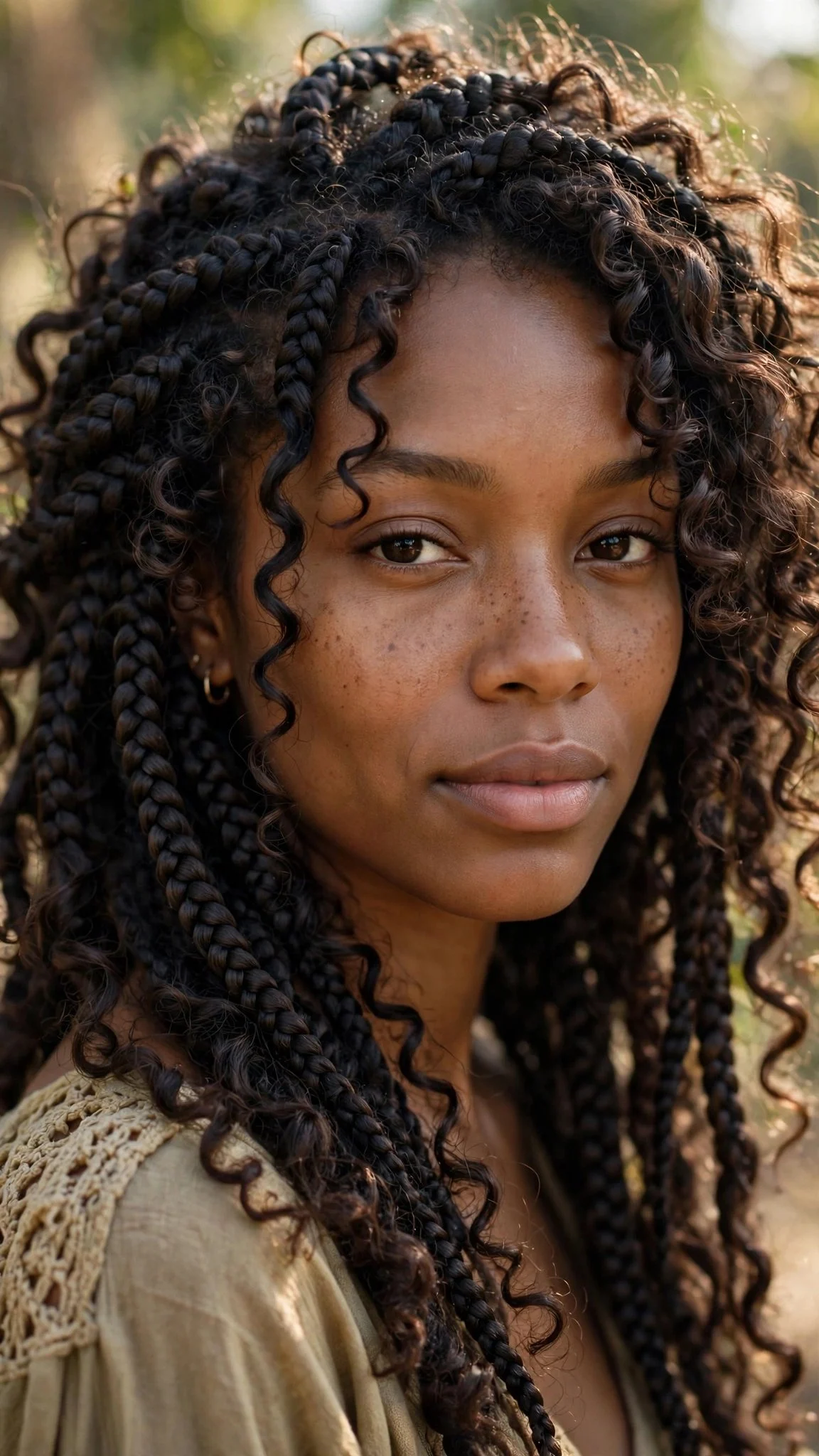 Goddess Box Braids