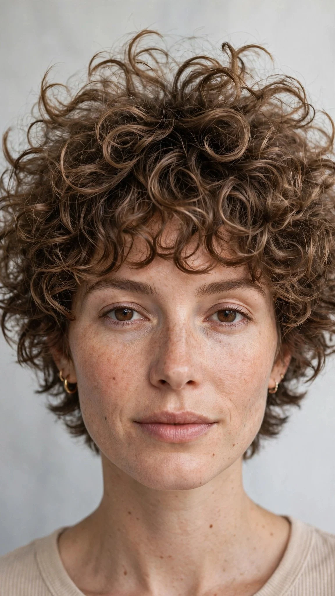 Curly Short Shag