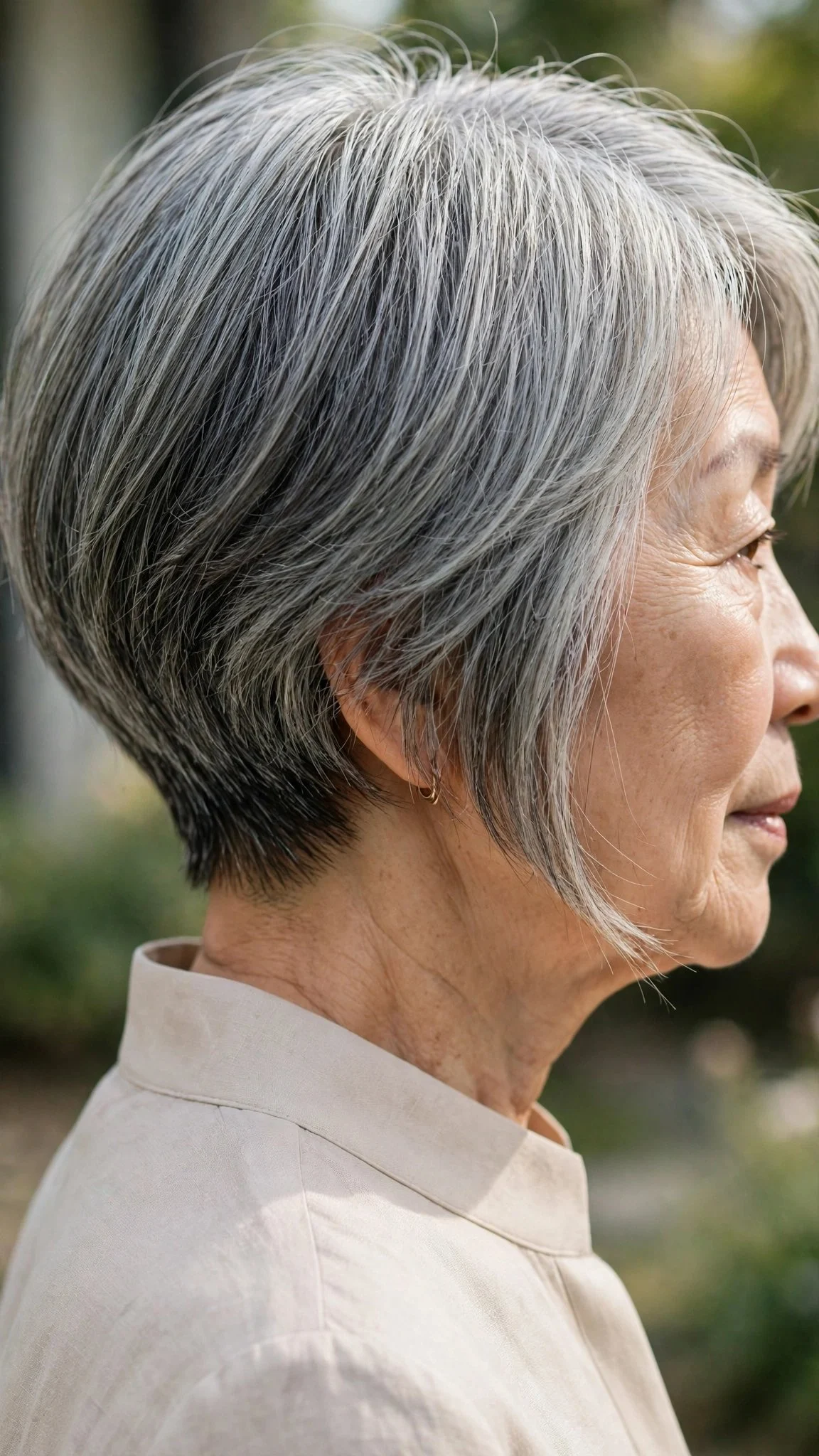 Tapered Nape Bob