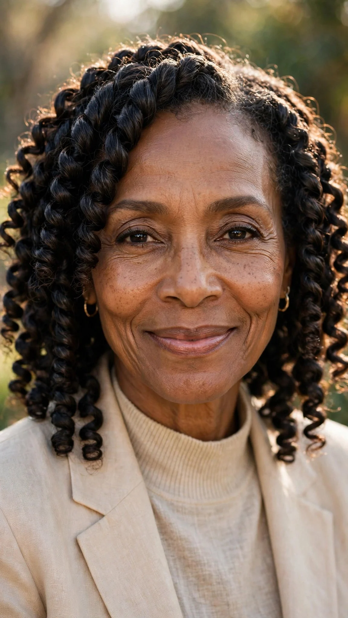 Defined Twist-Out Curls