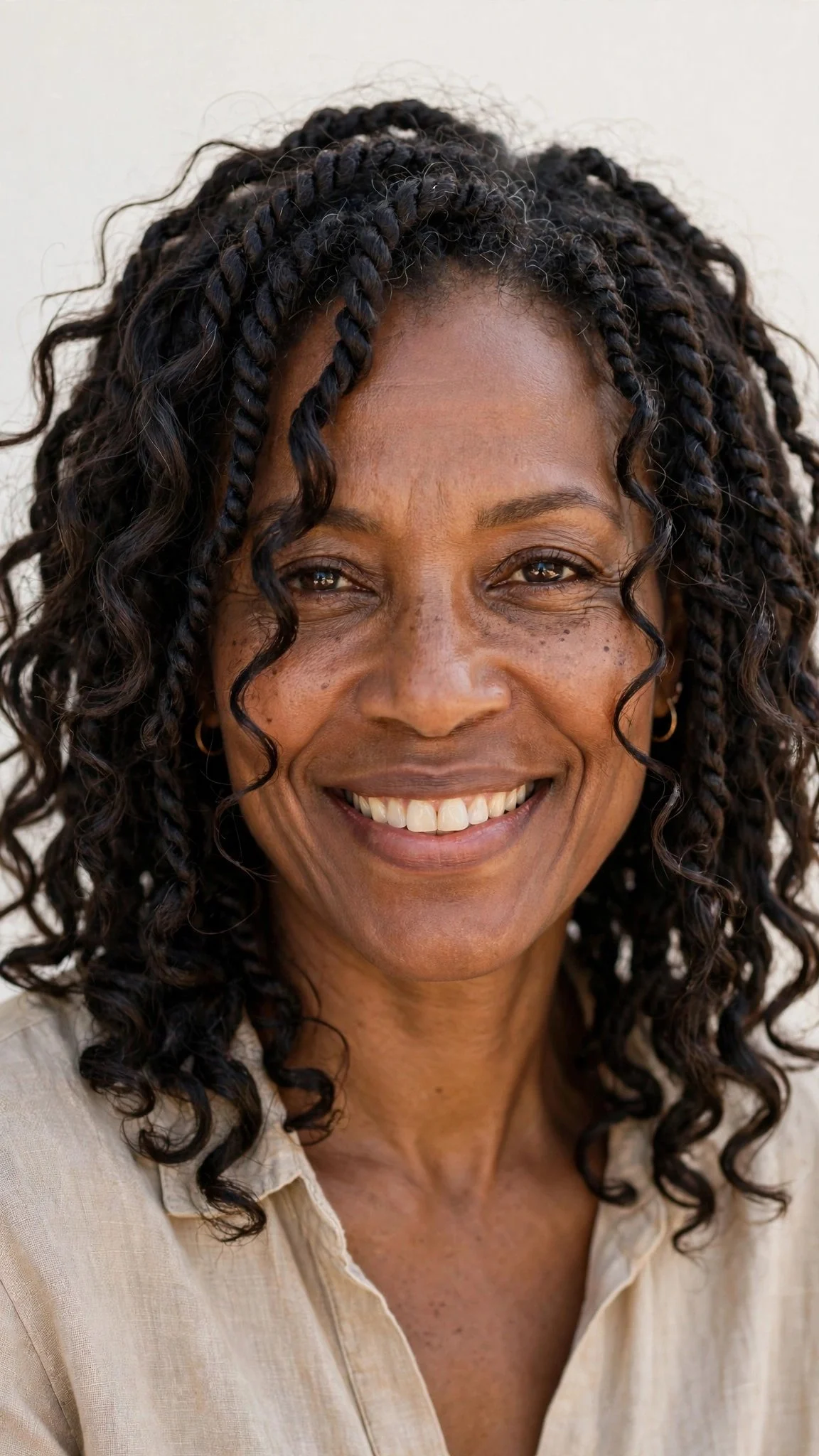 Passion Twists at Shoulder Length