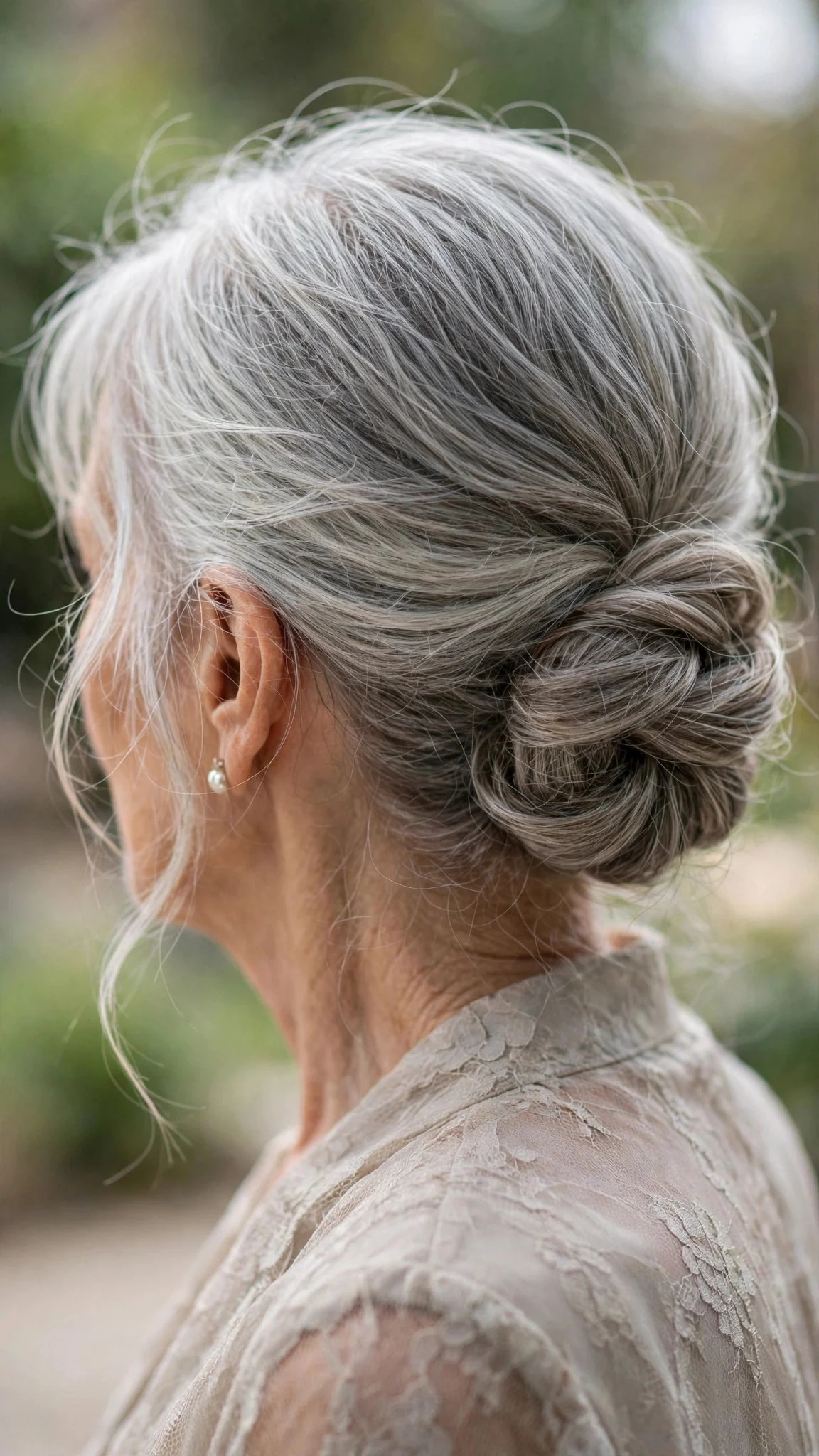 Elegant Low Chignon