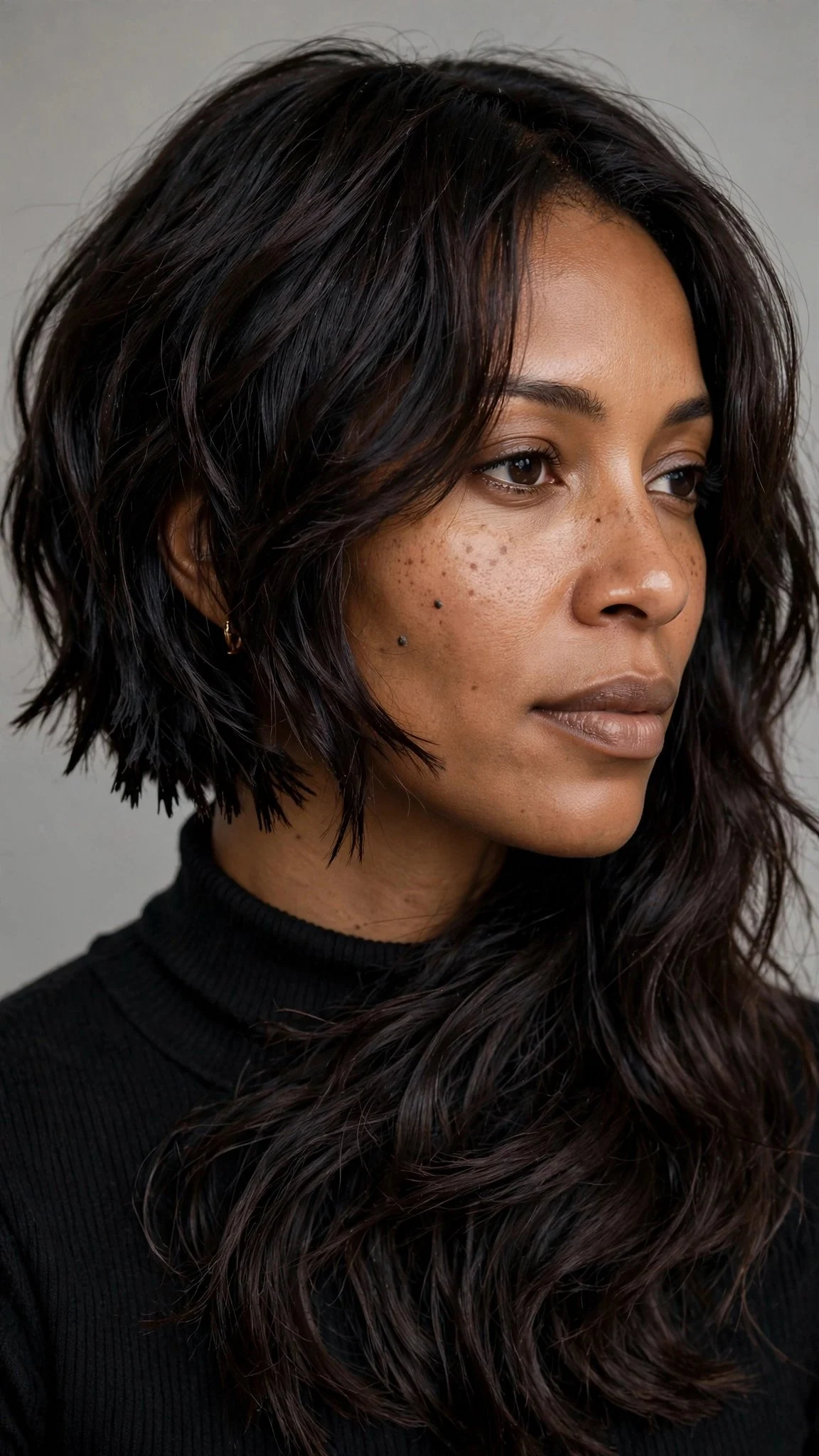 Asymmetric Choppy Layers