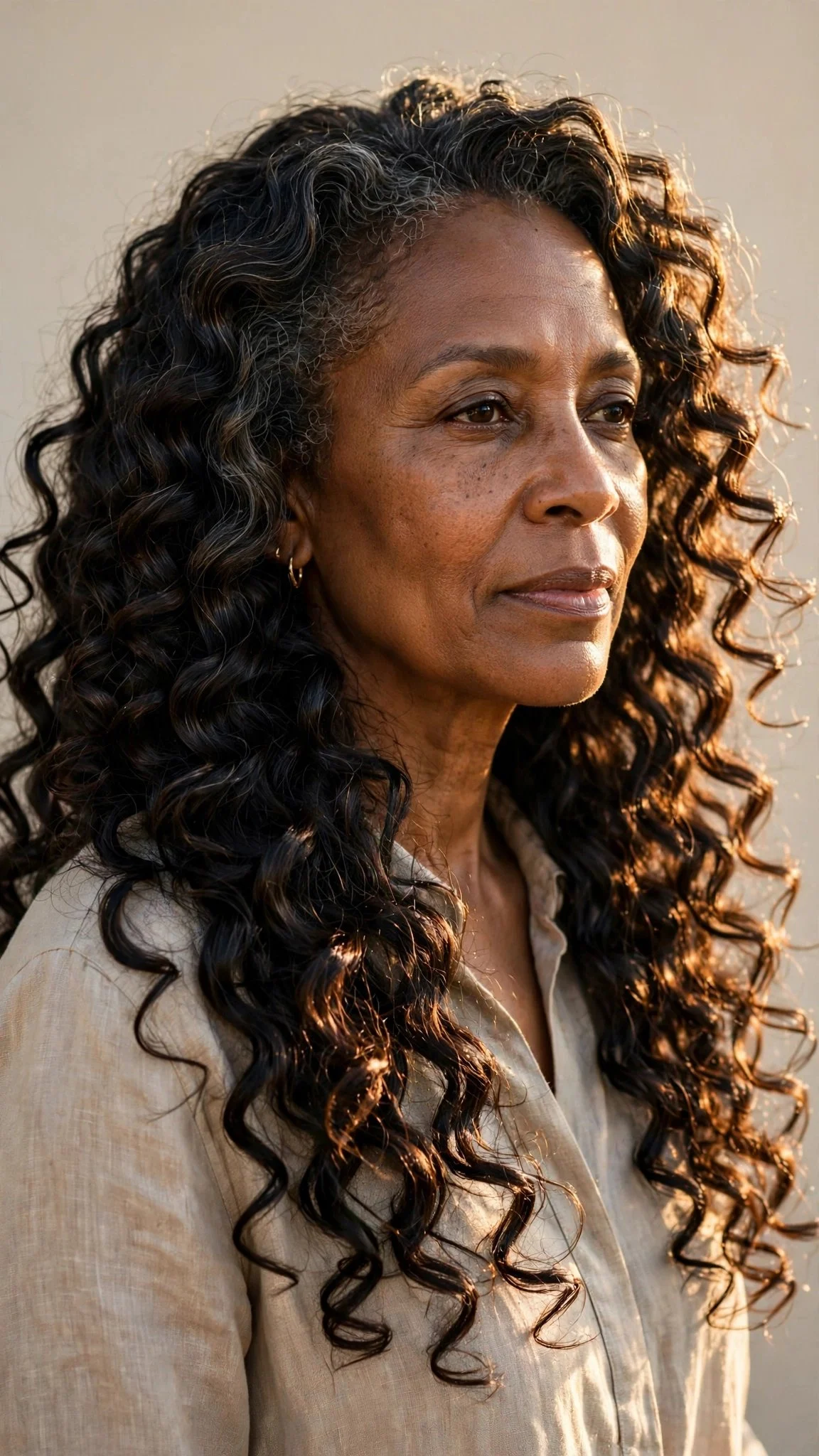 Medium-Length Wash and Go