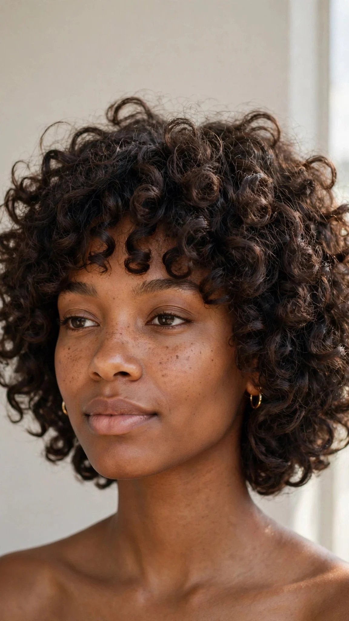 Curly Shag Bob