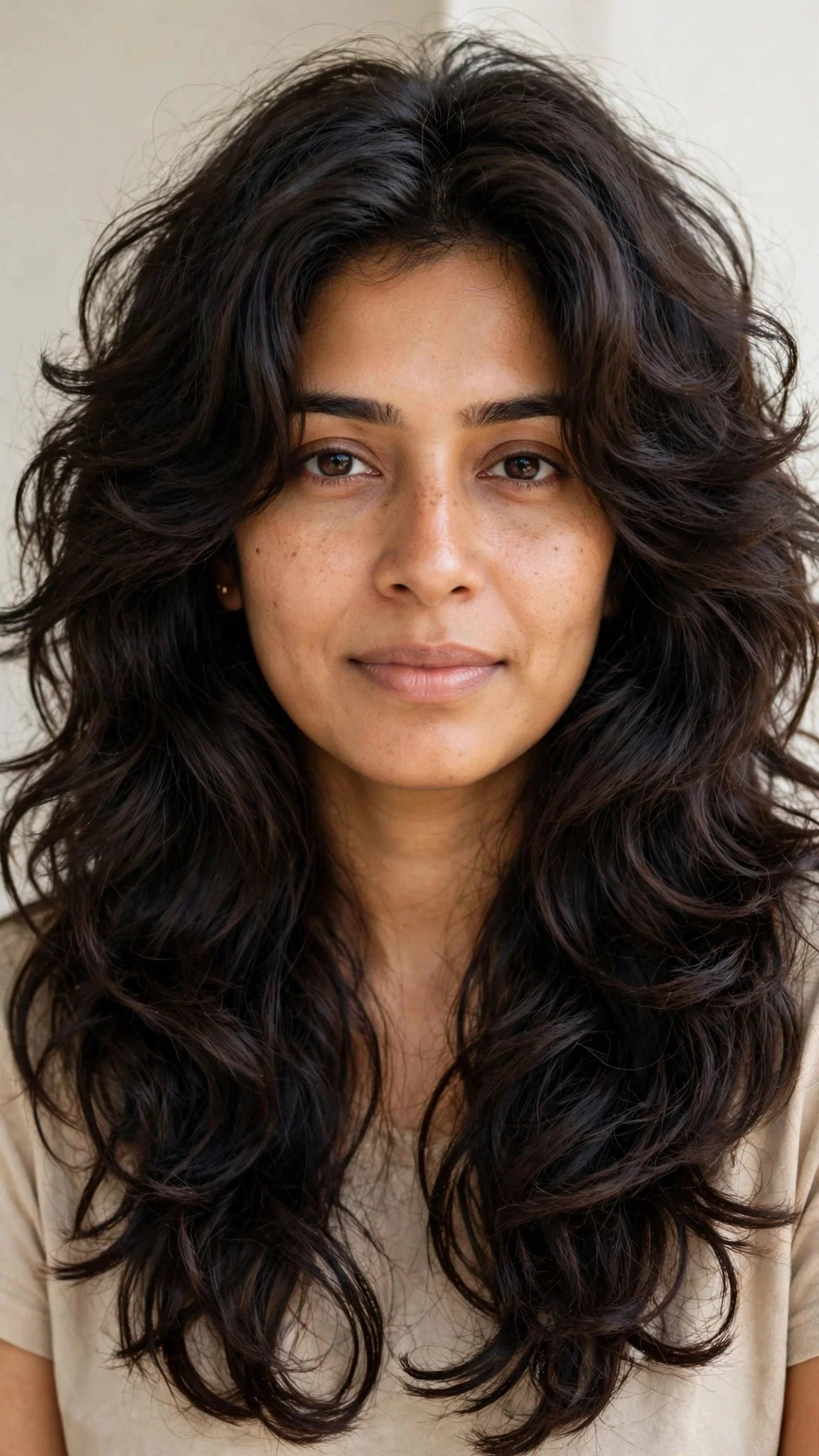 Long Shag for Thick Hair