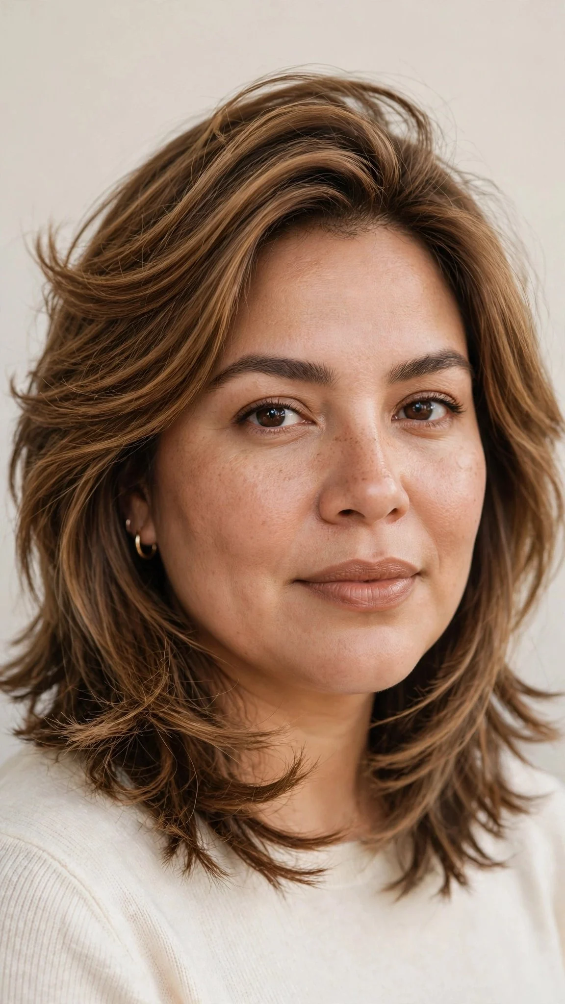 Feathered Neck-Length Bob