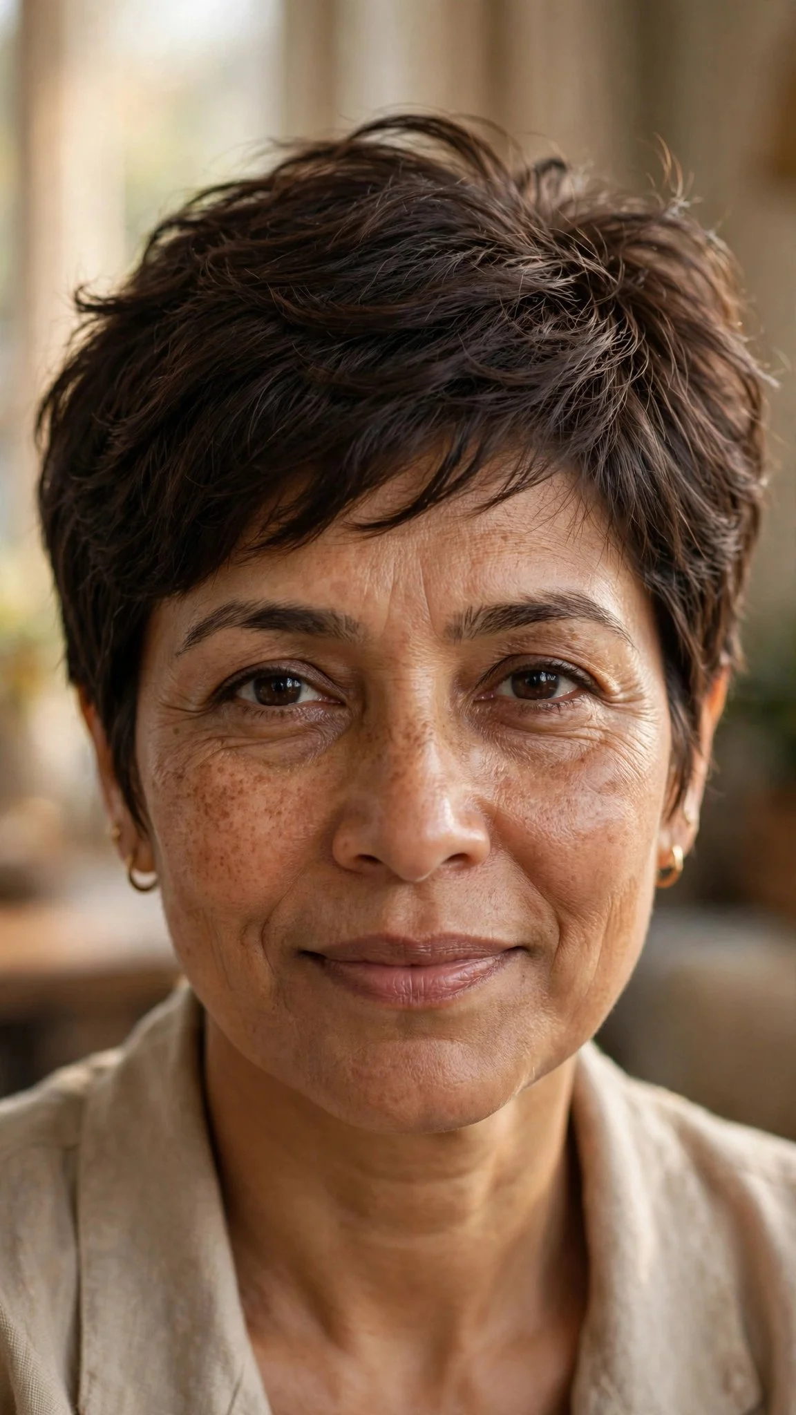 Classic Pixie With Soft Texture