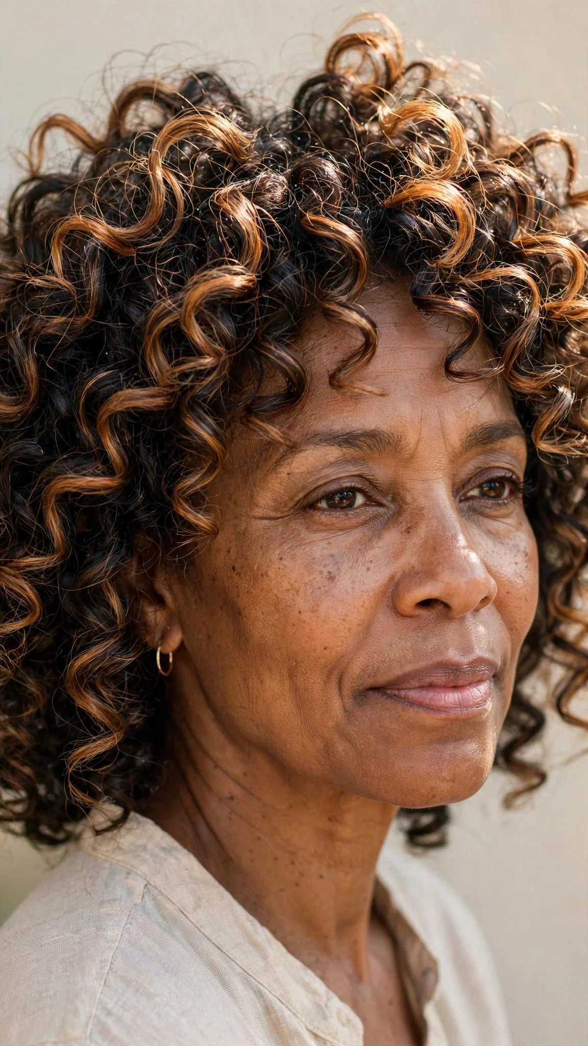 Soft-Highlighted Wash and Go