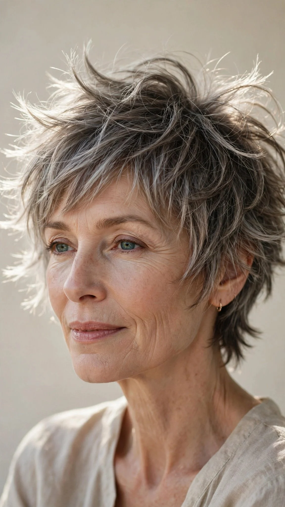 Feathered Shaggy Pixie
