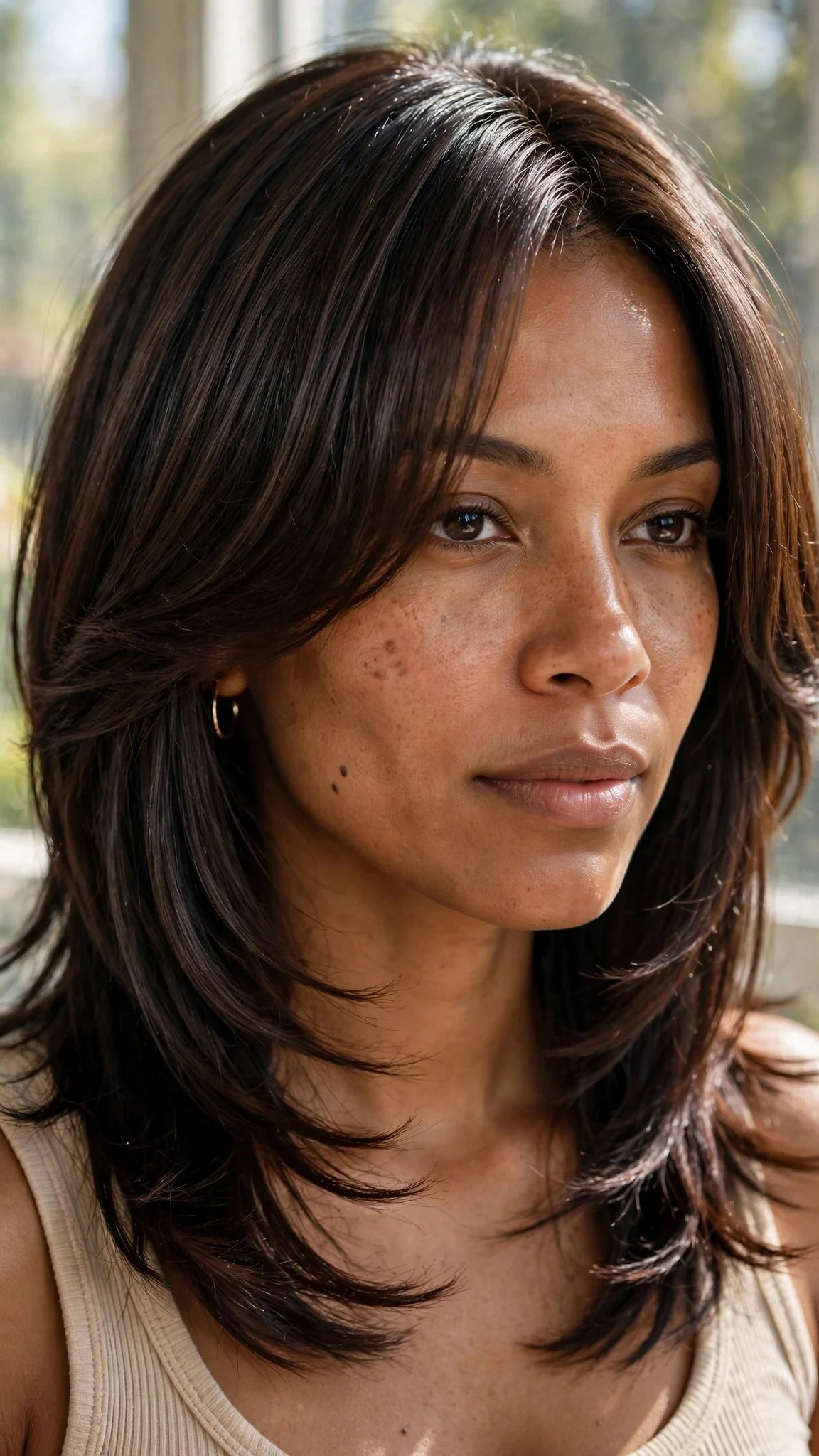 Straight Shag with Sleek Layers