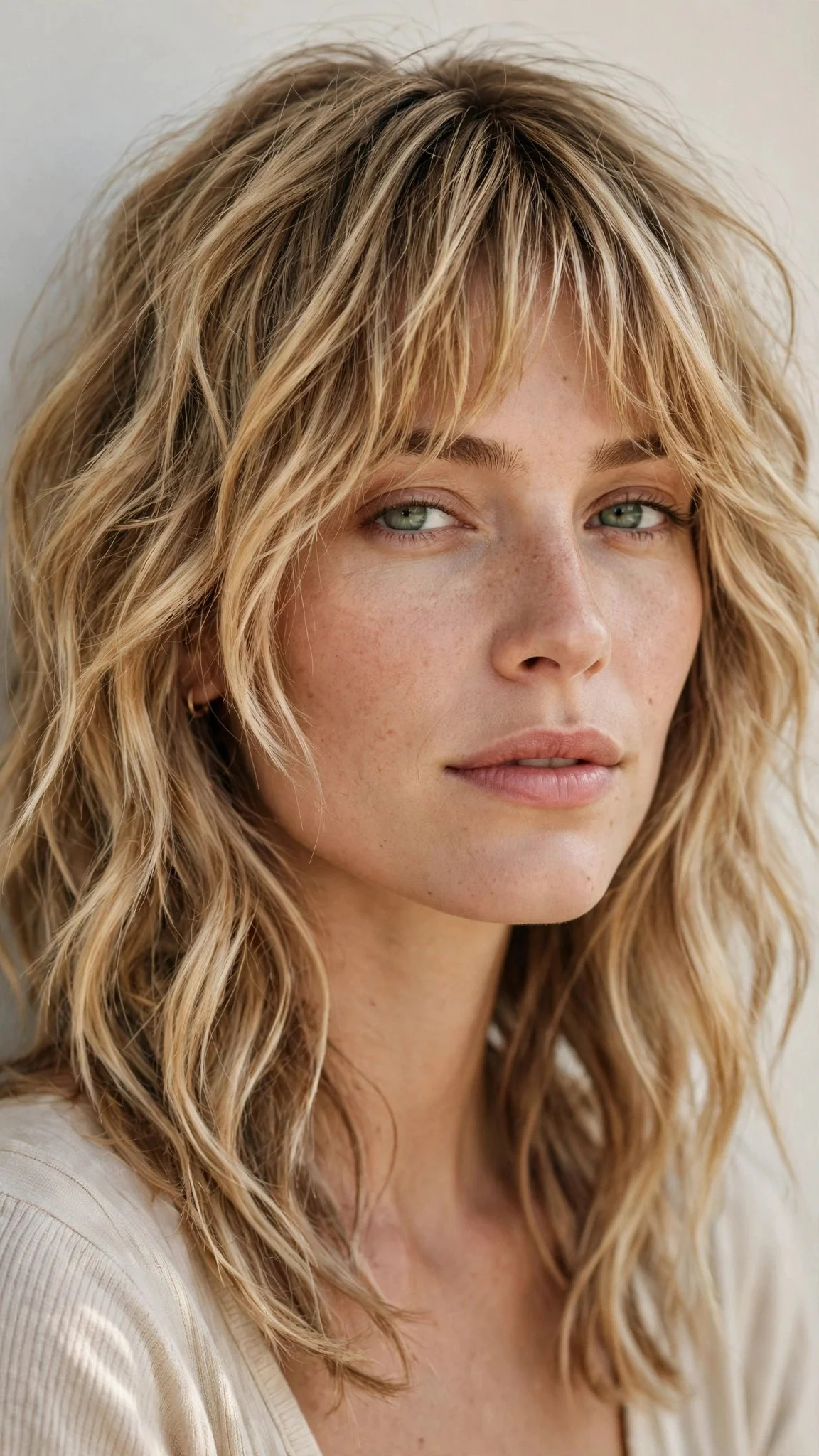 Boho Shag with Curtain Fringe