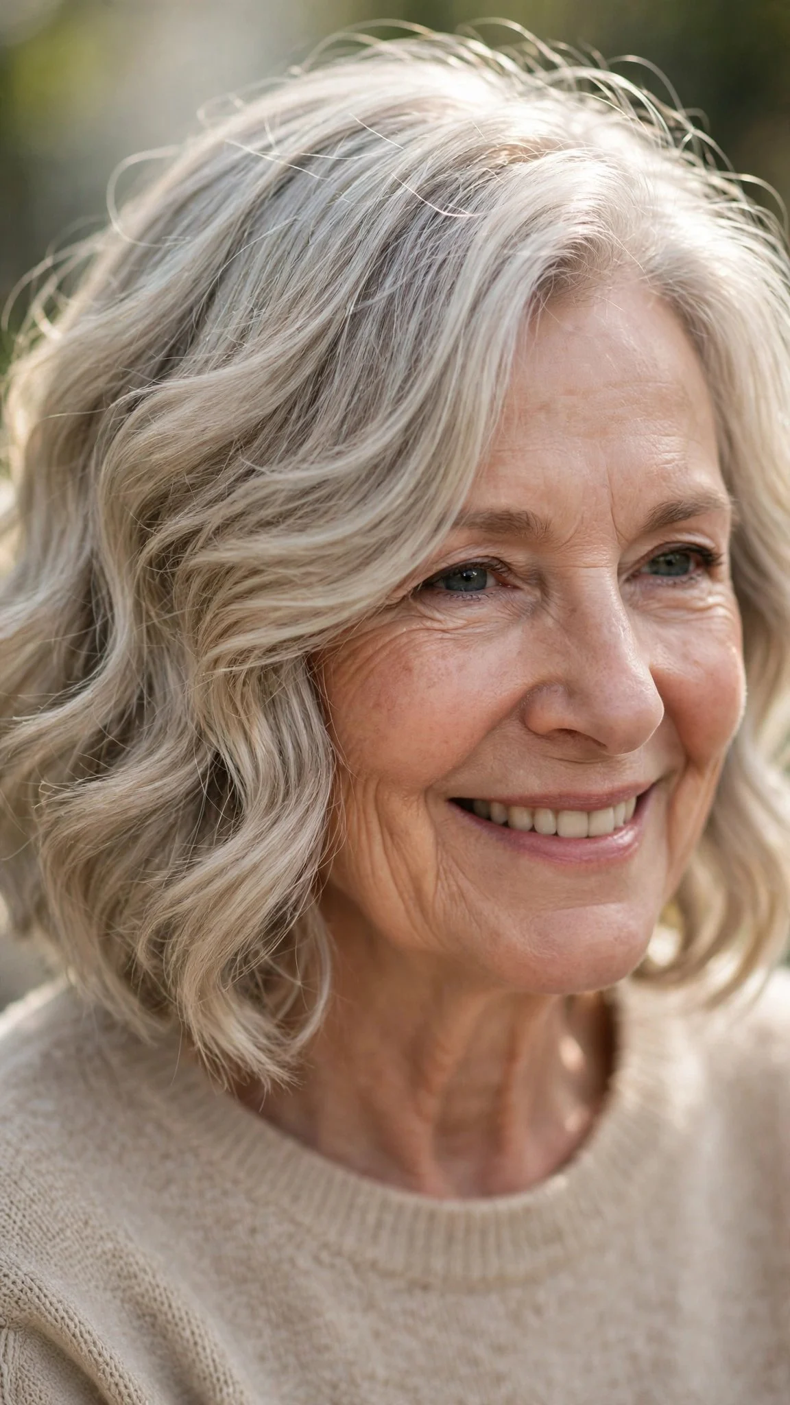 Chin-Length Bob With Soft Waves