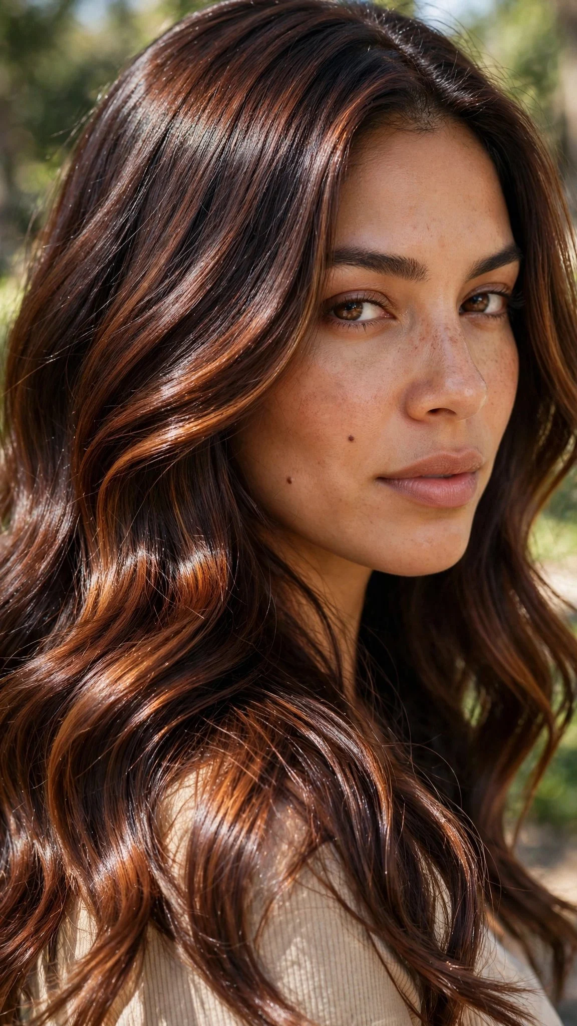 Bronzed Cocoa Balayage