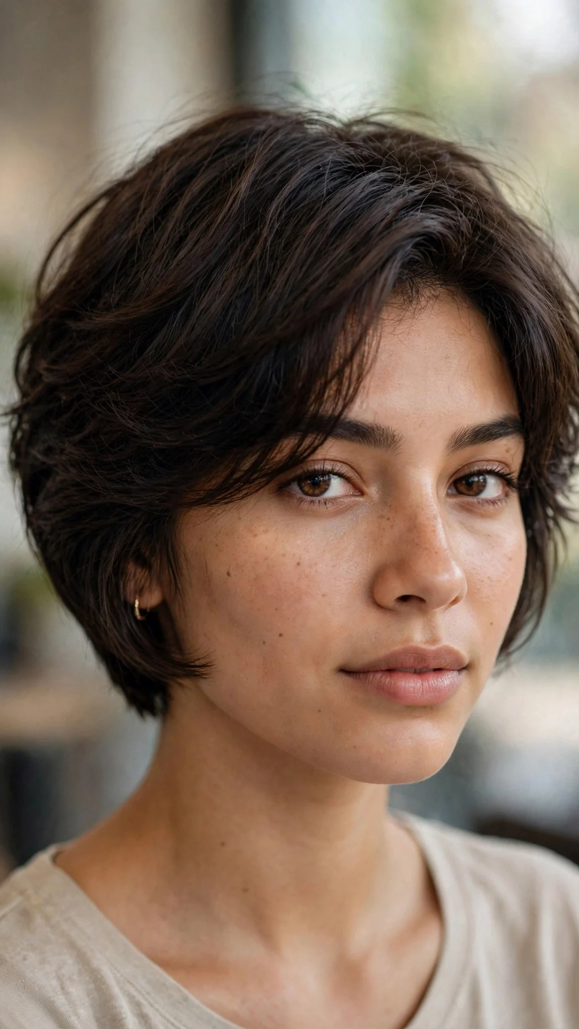 Textured Stacked Bob