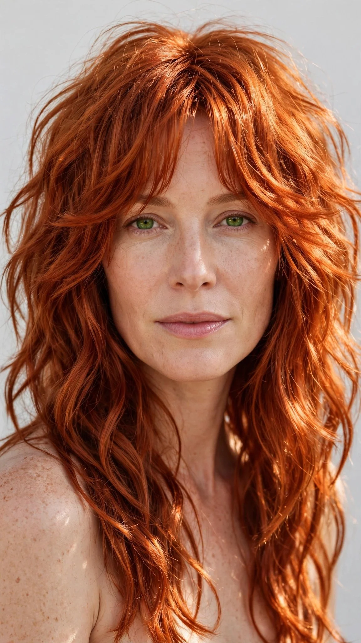 Copper Wave Long Shag