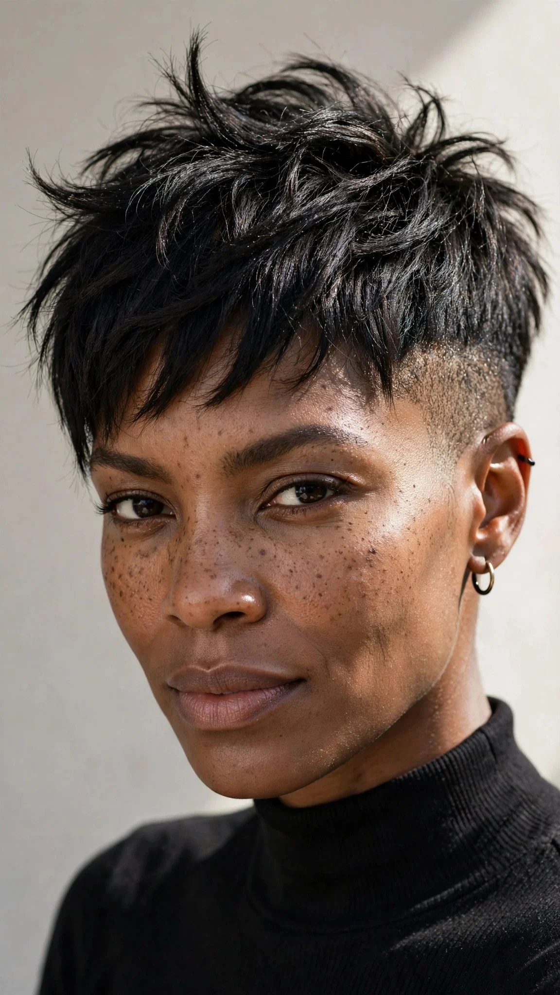 Pixie with Shaved Side