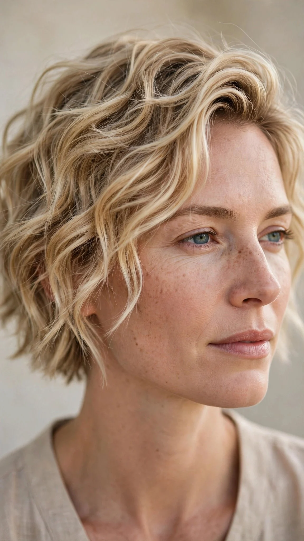 Wavy Textured Crop