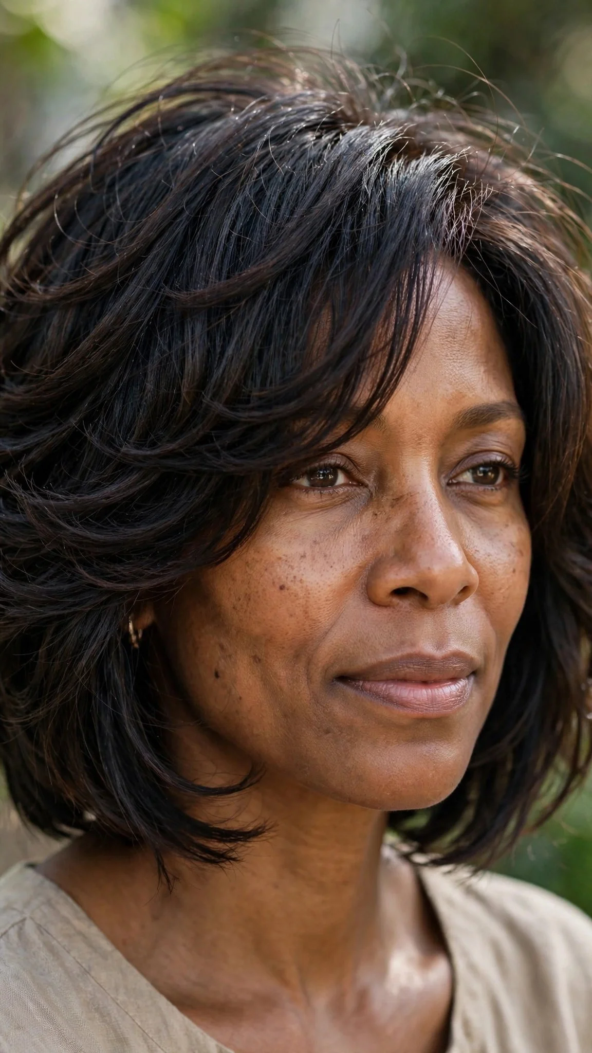 Short Layered Bob