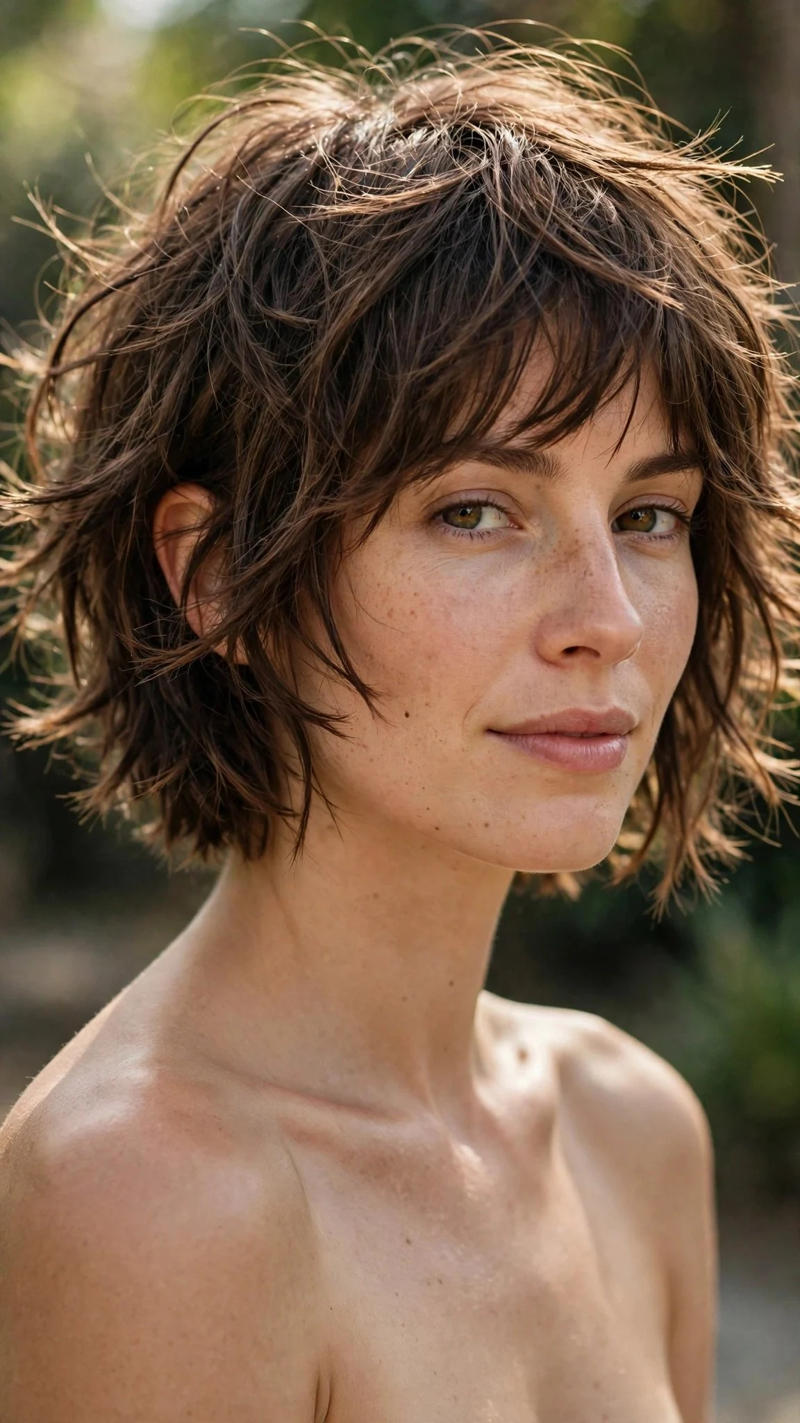 Jaw-Length Shaggy Bob