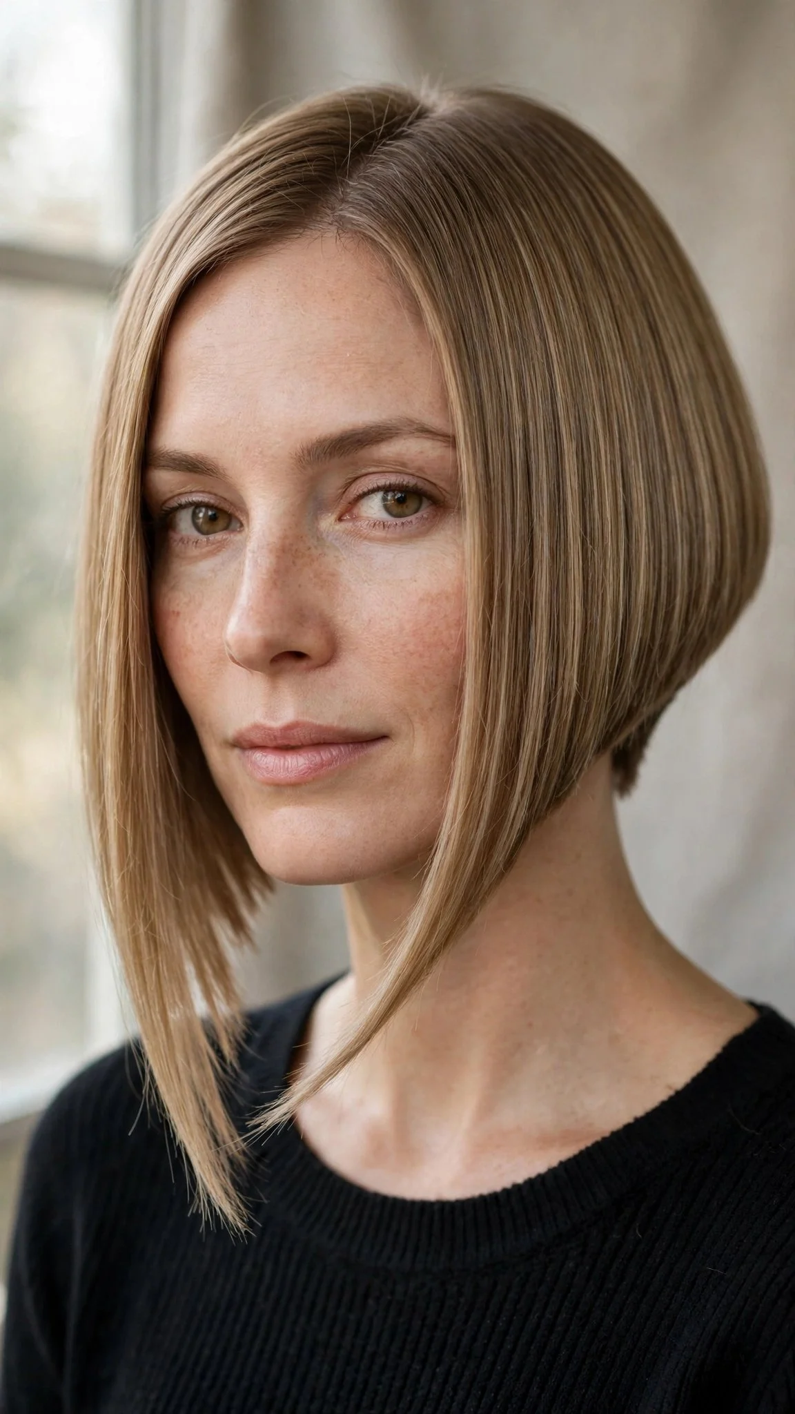 A-Line Bob With Fullness