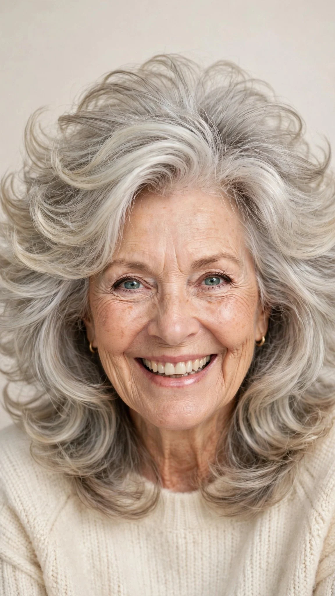 Airy Mid-Length Cut With Flipped Ends
