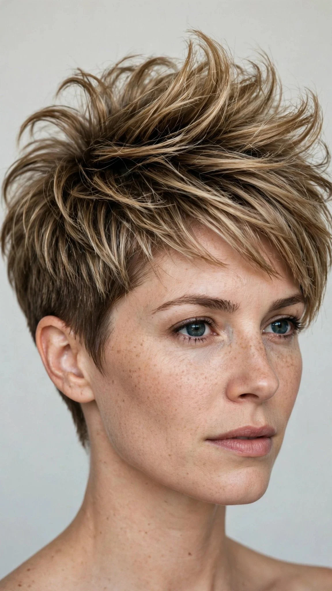 Short Shag With Longer Crown