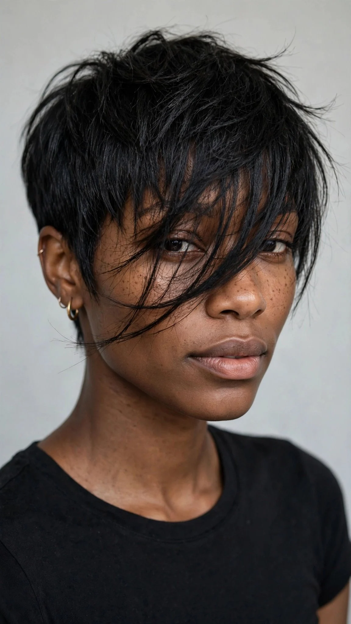 The Pixie With Long Fringe