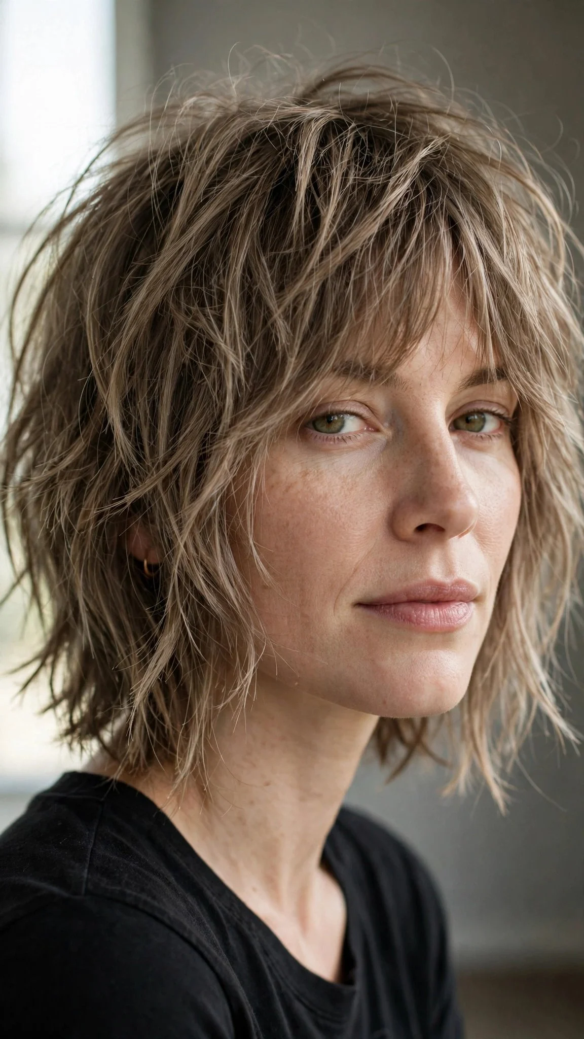 Shaggy Bob With Choppy Ends