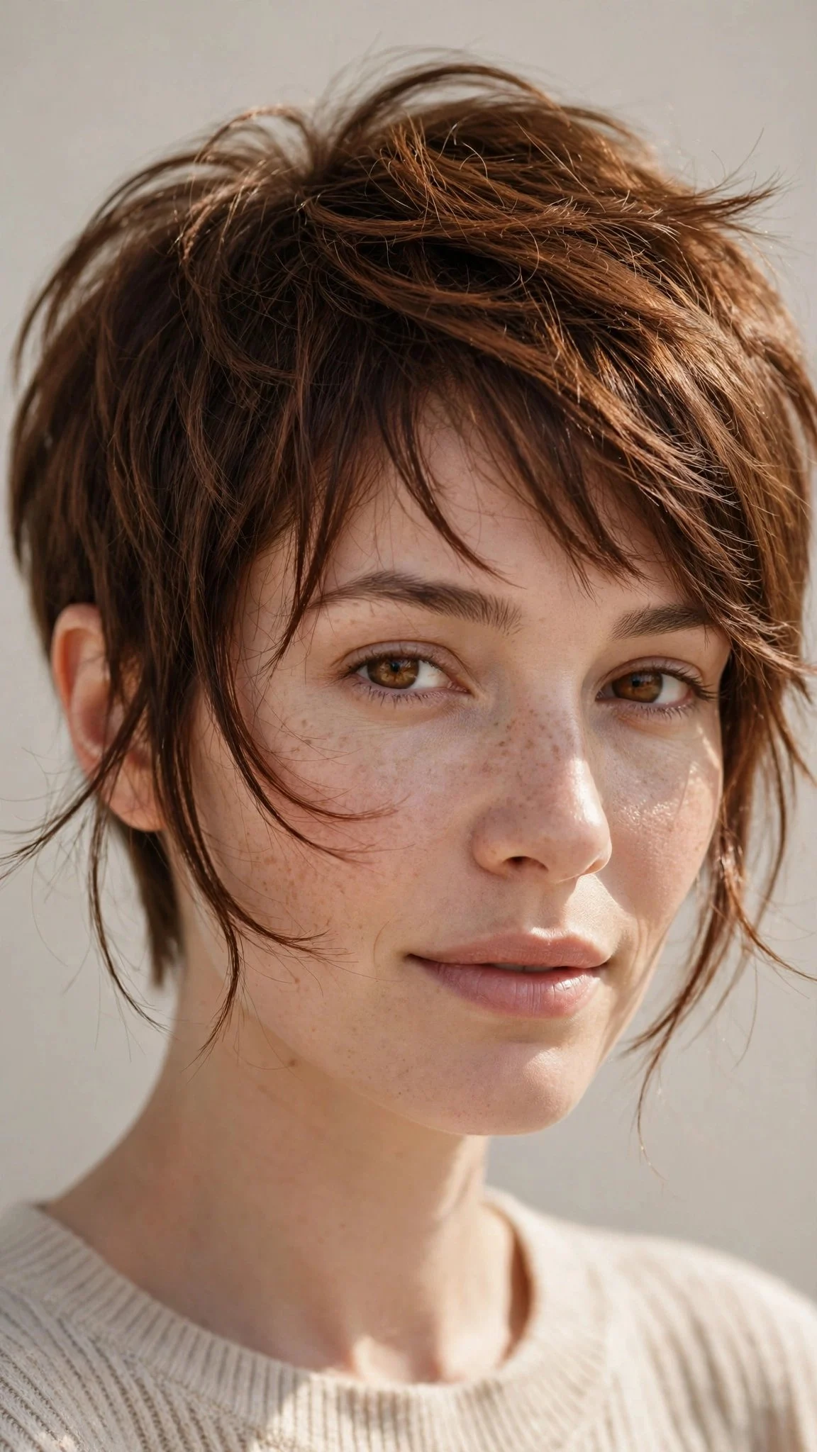 Pixie with Wispy Face-Framing Strands