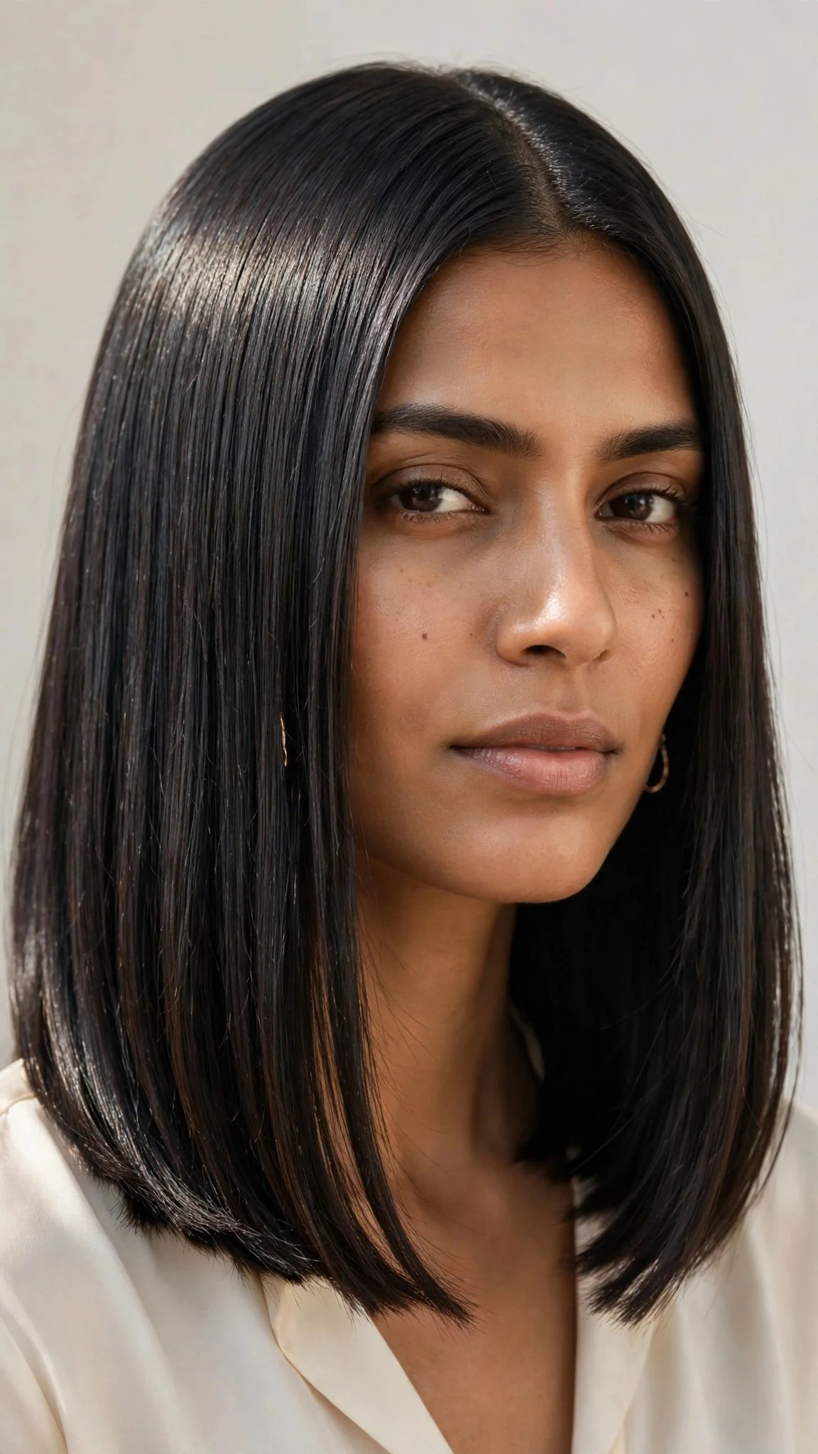 Sleek Straight with Subtle Layers