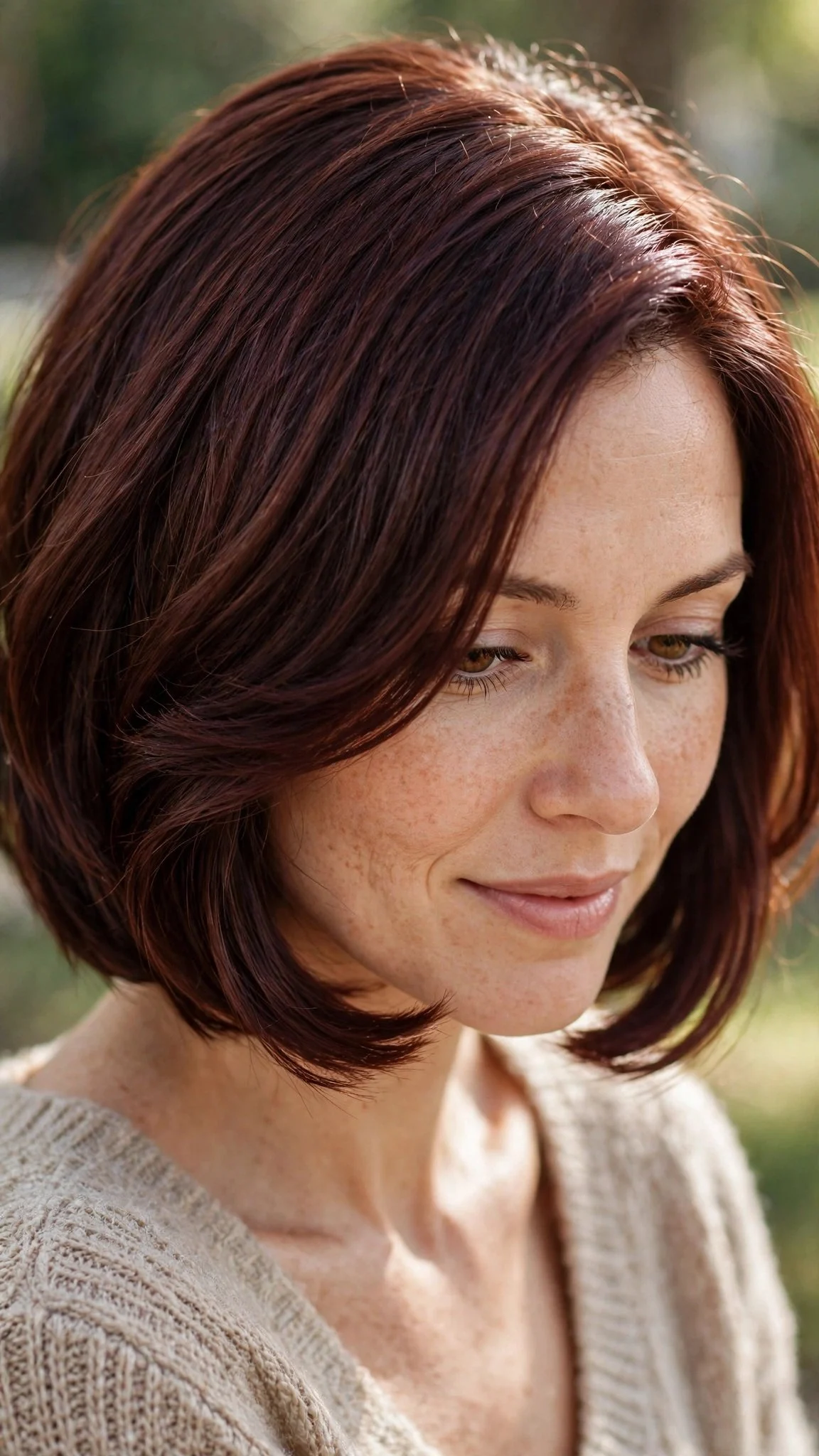 Cheekbone French Bob