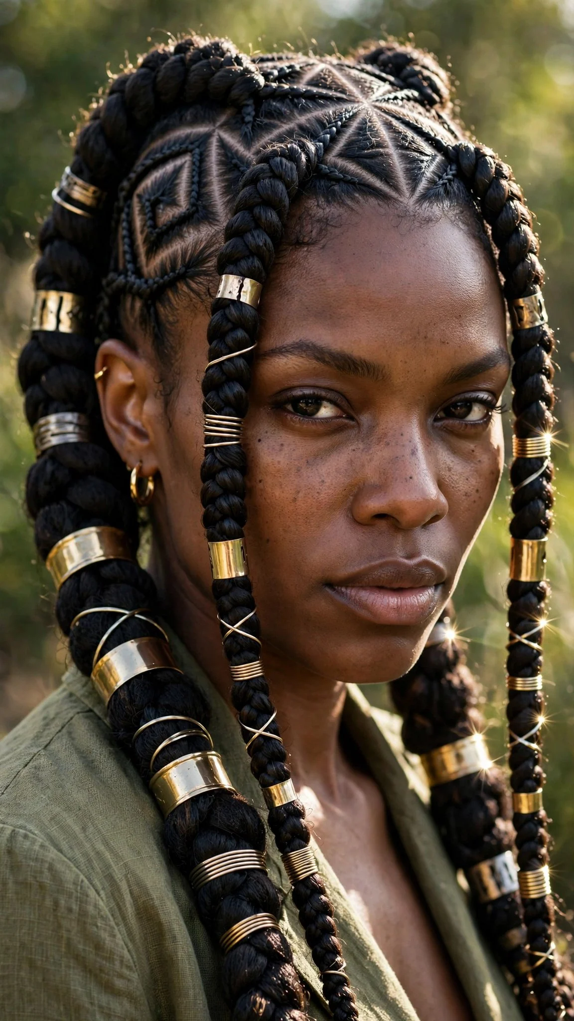 Chunky Tribal Braids