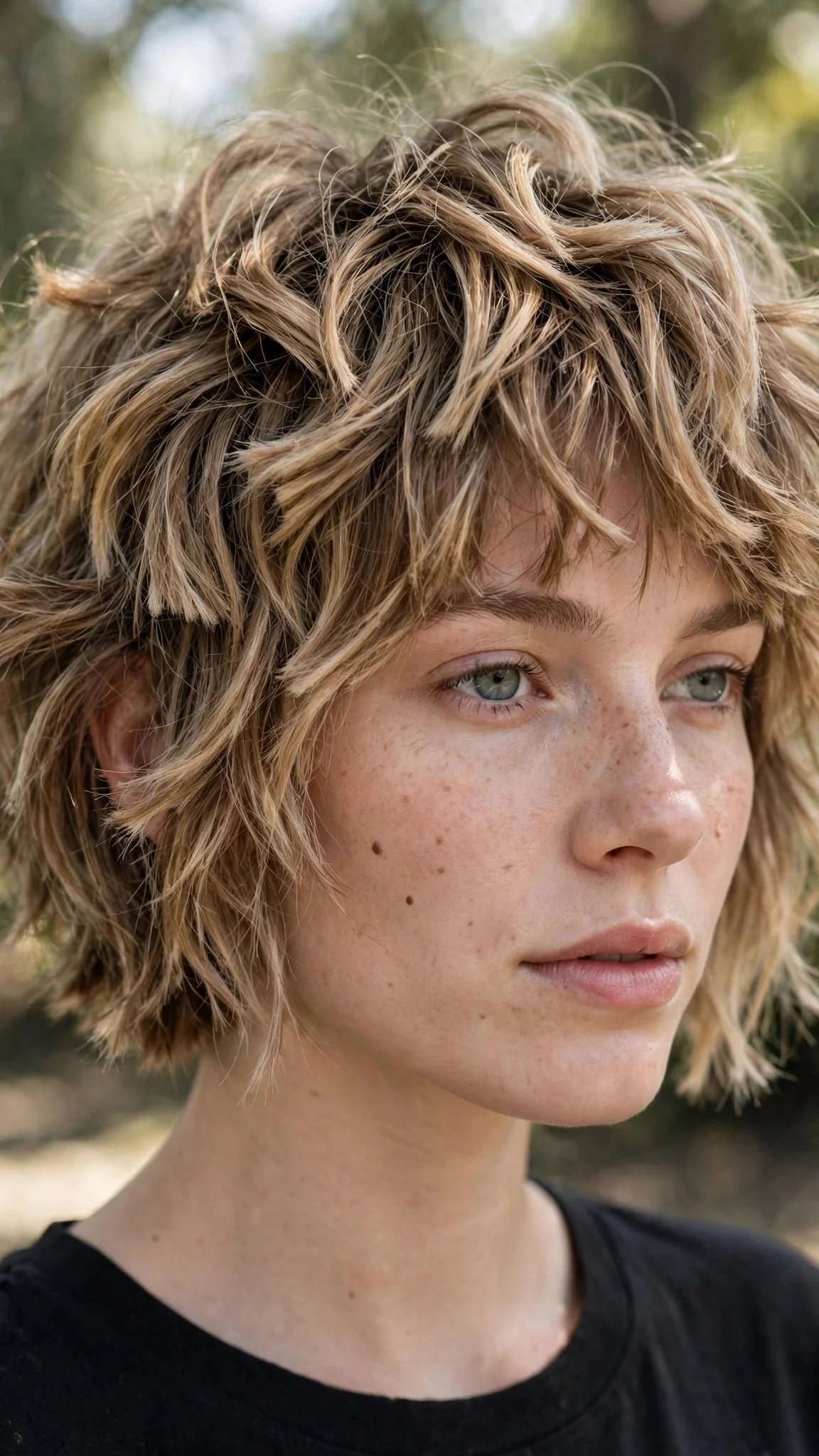 Chunky Texture Shag Bob