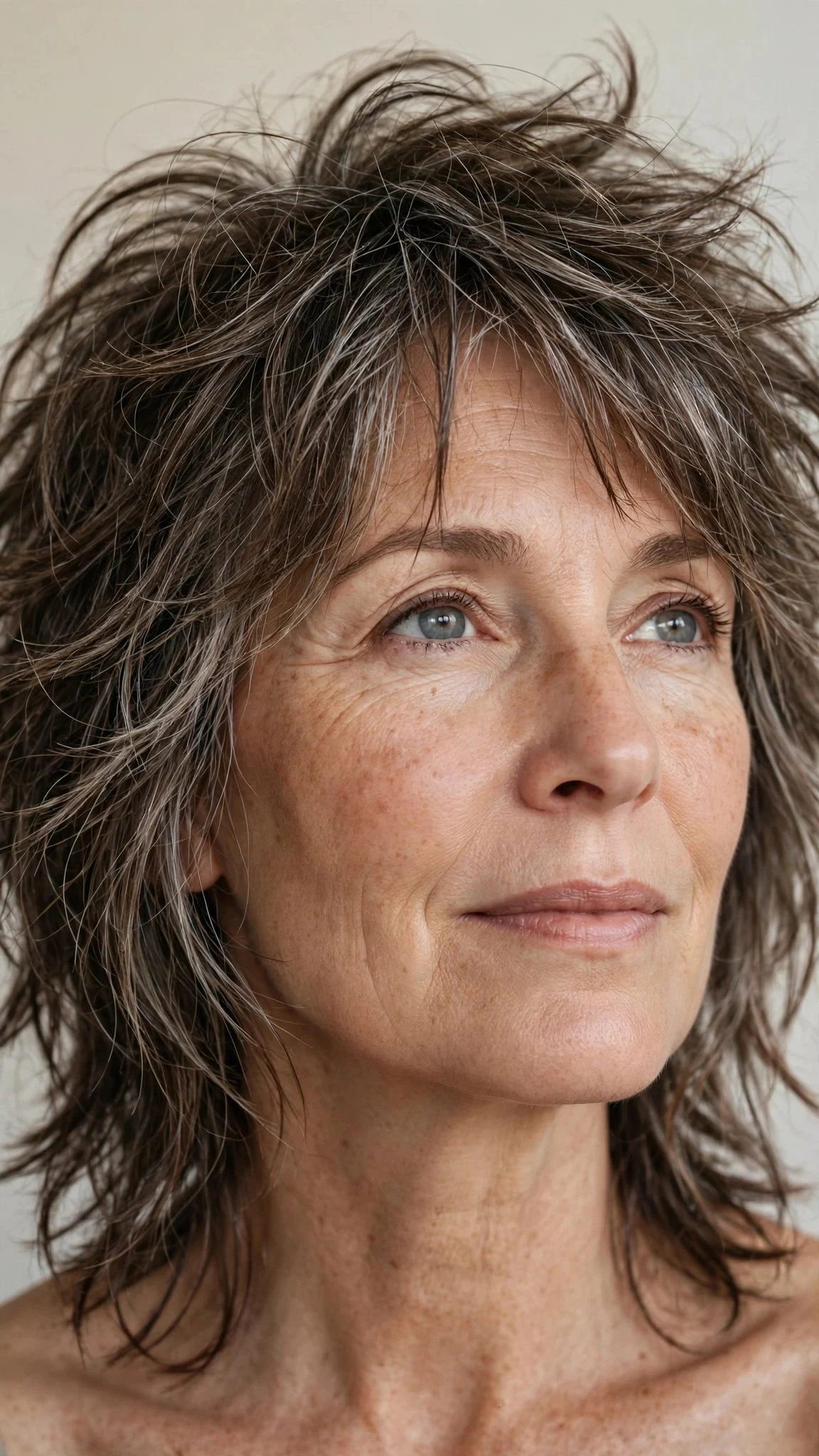 Tousled Medium Shag