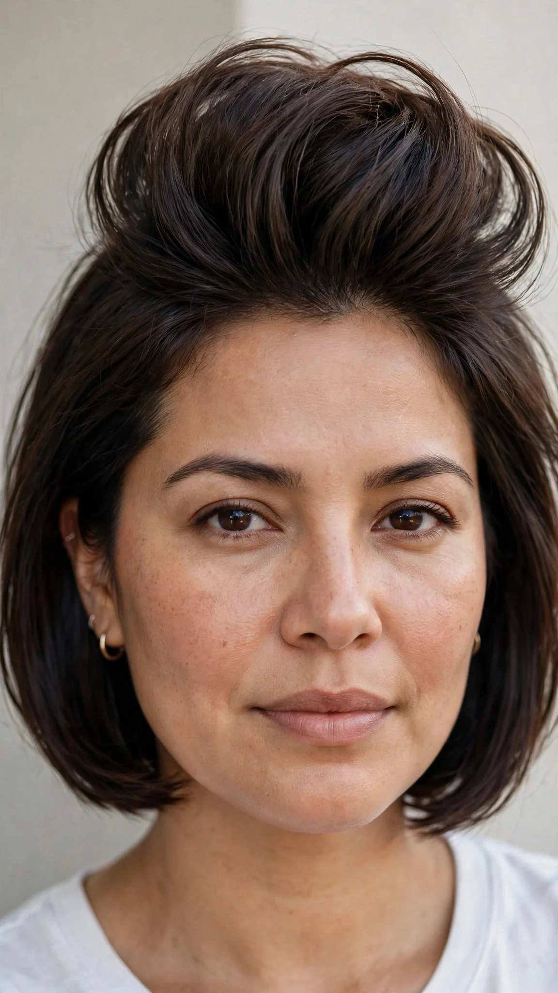 Voluminous Crown Bob