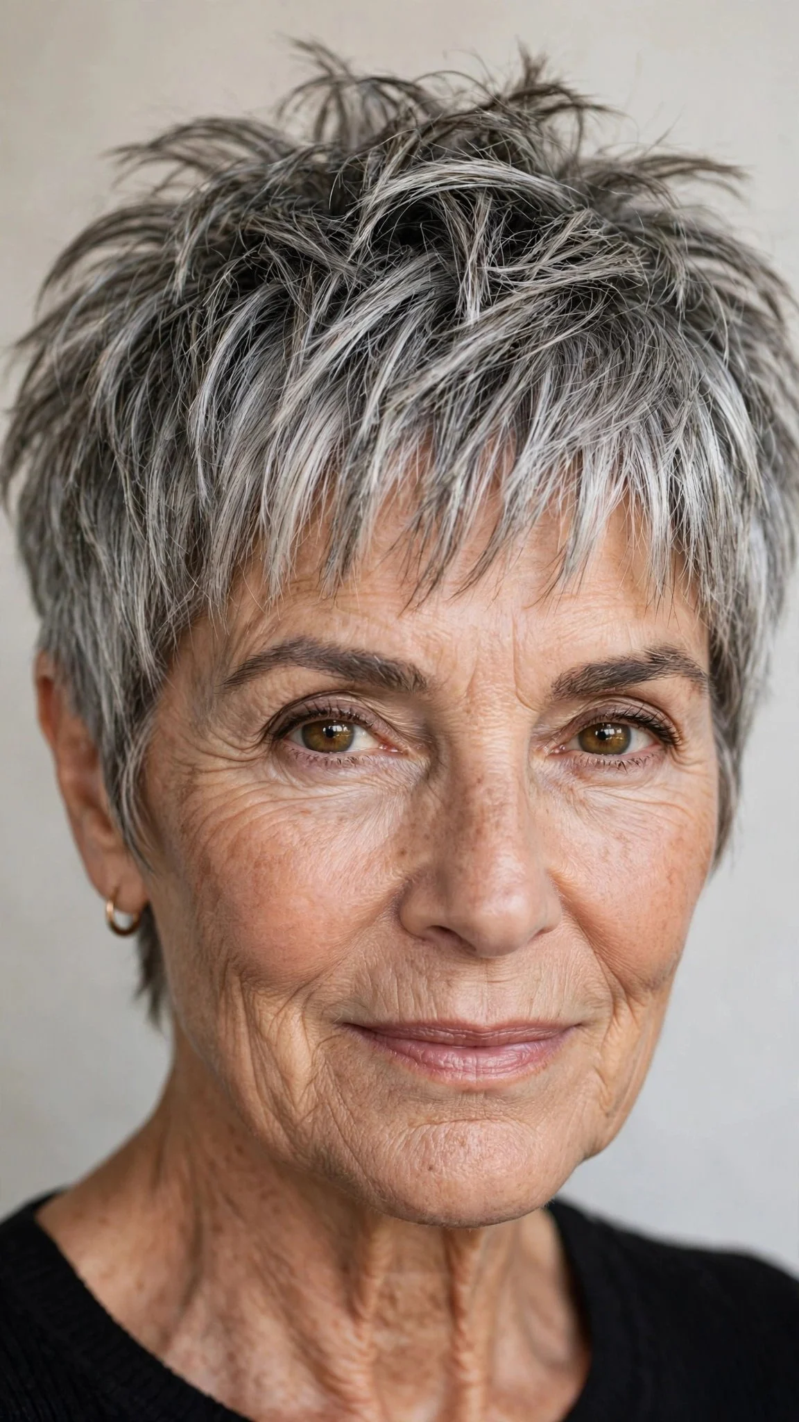 Choppy Pixie With Textured Fringe