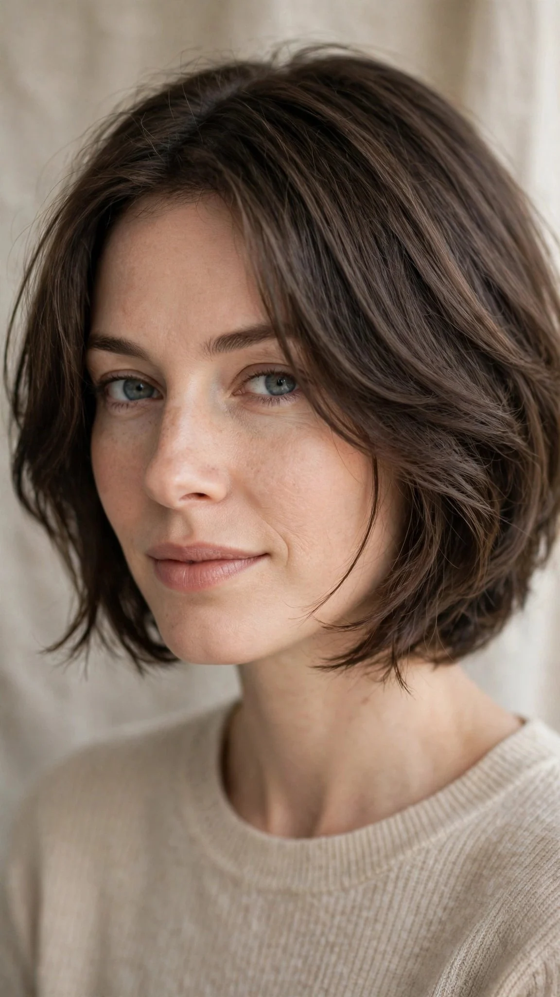 Layered Bob With Face-Framing Pieces